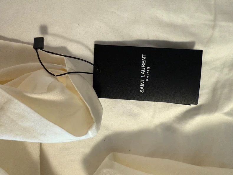 Saint Laurent Paris Saint Laurent Paris 23ss cotton and linen shirt-2506 Size US L / EU 52-54 / 3 - 6 Thumbnail