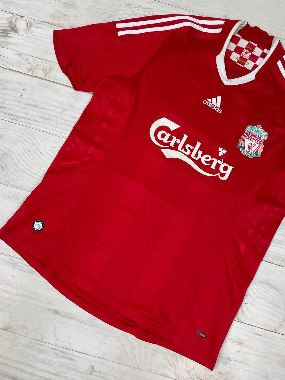Adidas Adidas Liverpool 2008 2010 Home Shirt Soccer Jerseys Size US M / EU 48-50 / 2 - 2 Thumbnail