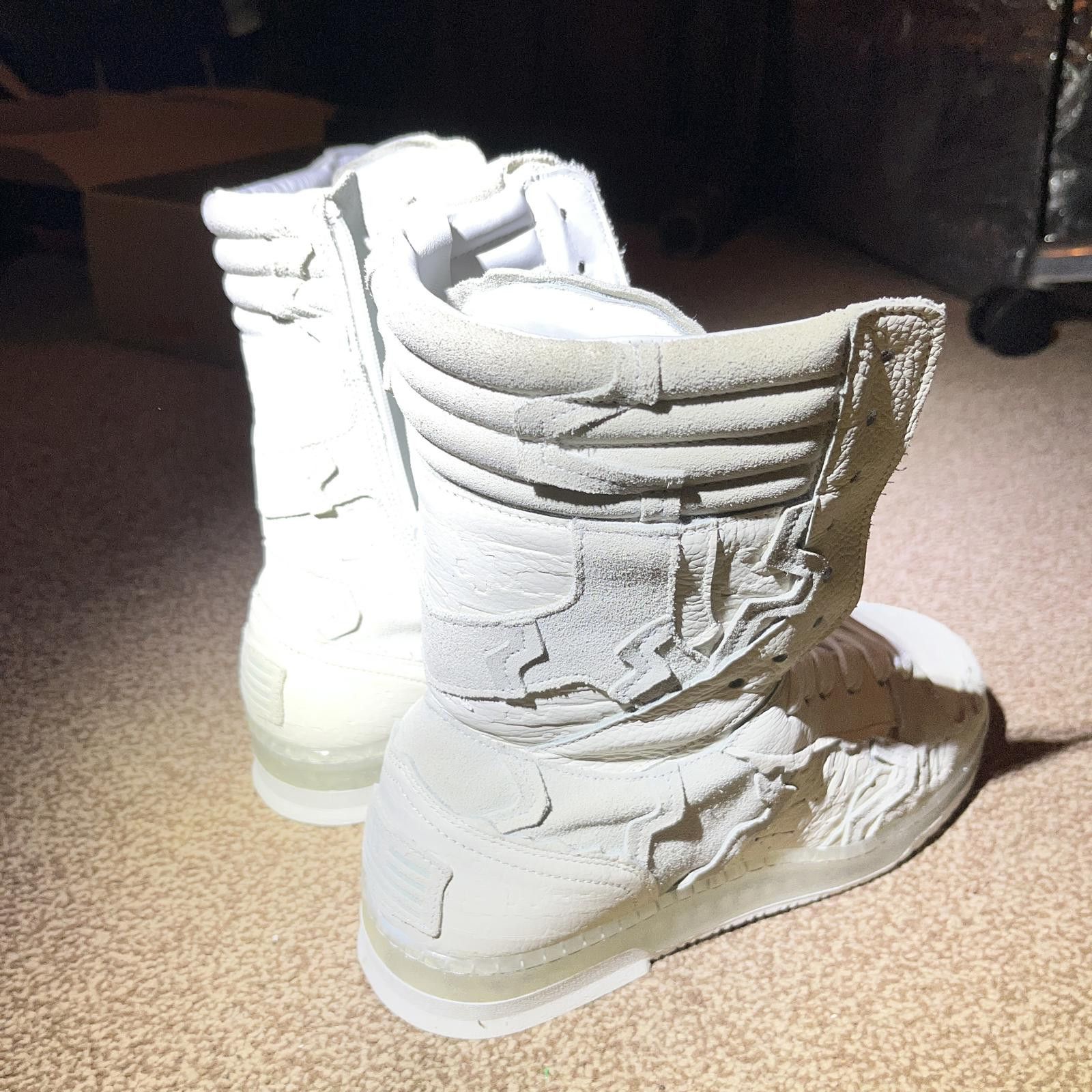 Racer Worldwide Racer Worldwide White High-top Shoes / Sneakers Size US 9 / EU 42 - 7 Thumbnail