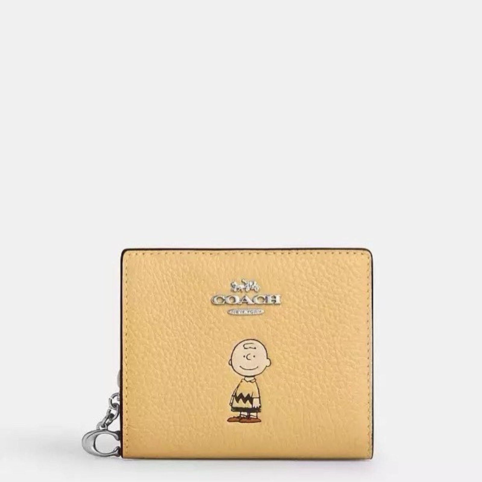 Coach NWT Coach X Peanuts Snap Wallet Charlie Brown Hay Cbn90 Size ONE SIZE - 5 Thumbnail
