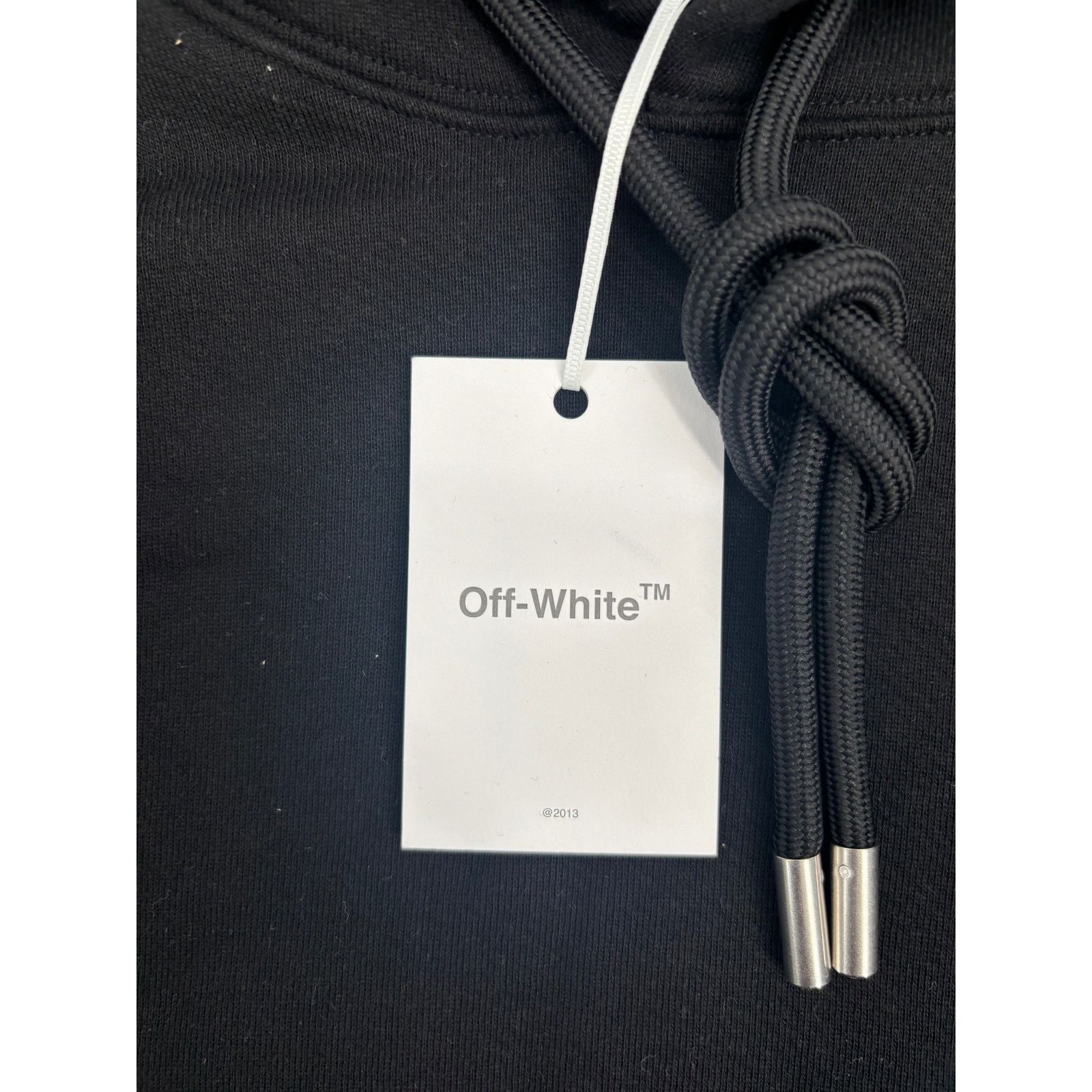 Off-White Off-White Black Pullover Hoodie Size Large Size US L / EU 52-54 / 3 - 4 Thumbnail