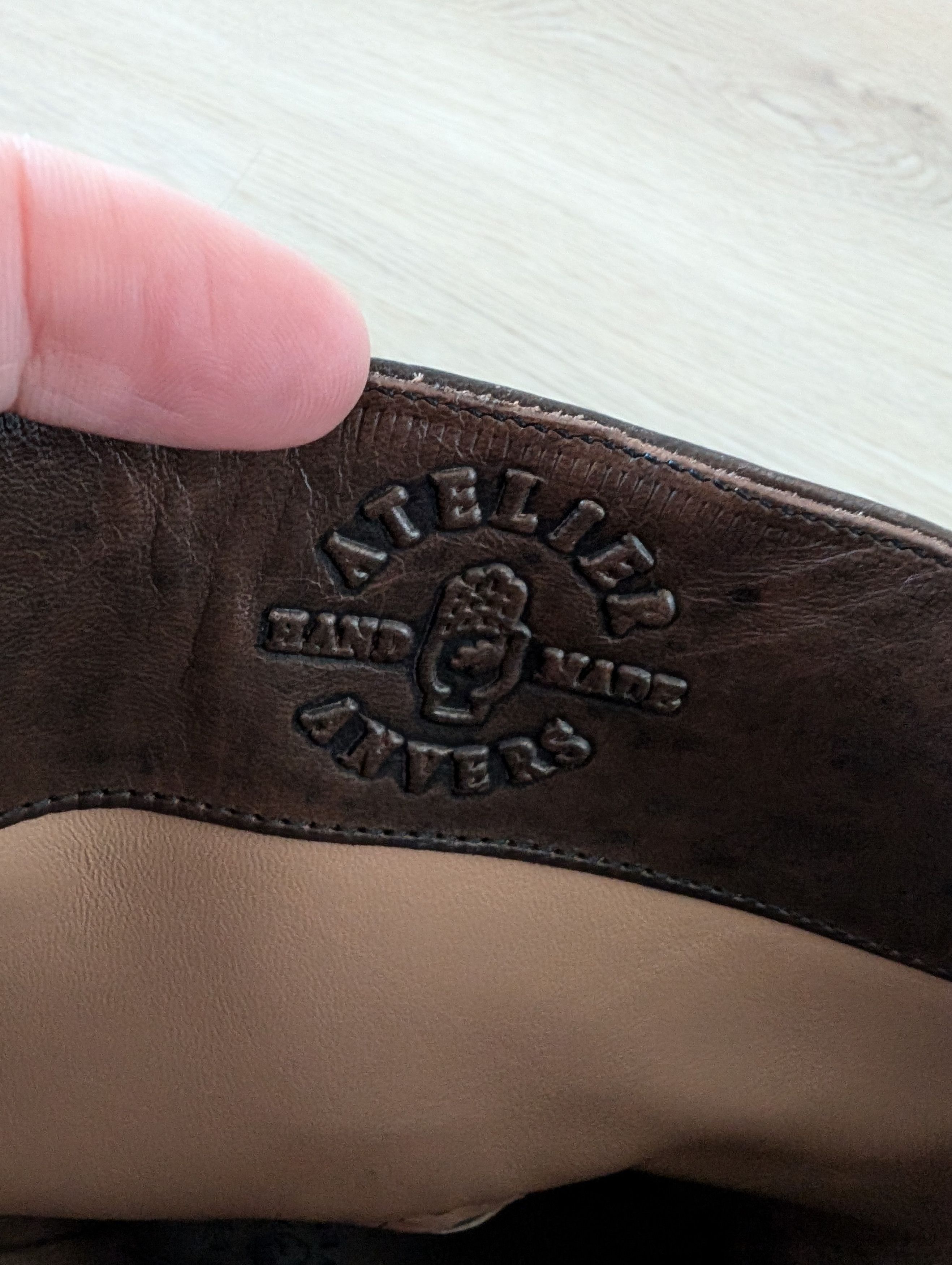Other Luxury Italy Hand Made Leather Atelier Anvers Size US 9 / IT 39 - 10 Thumbnail