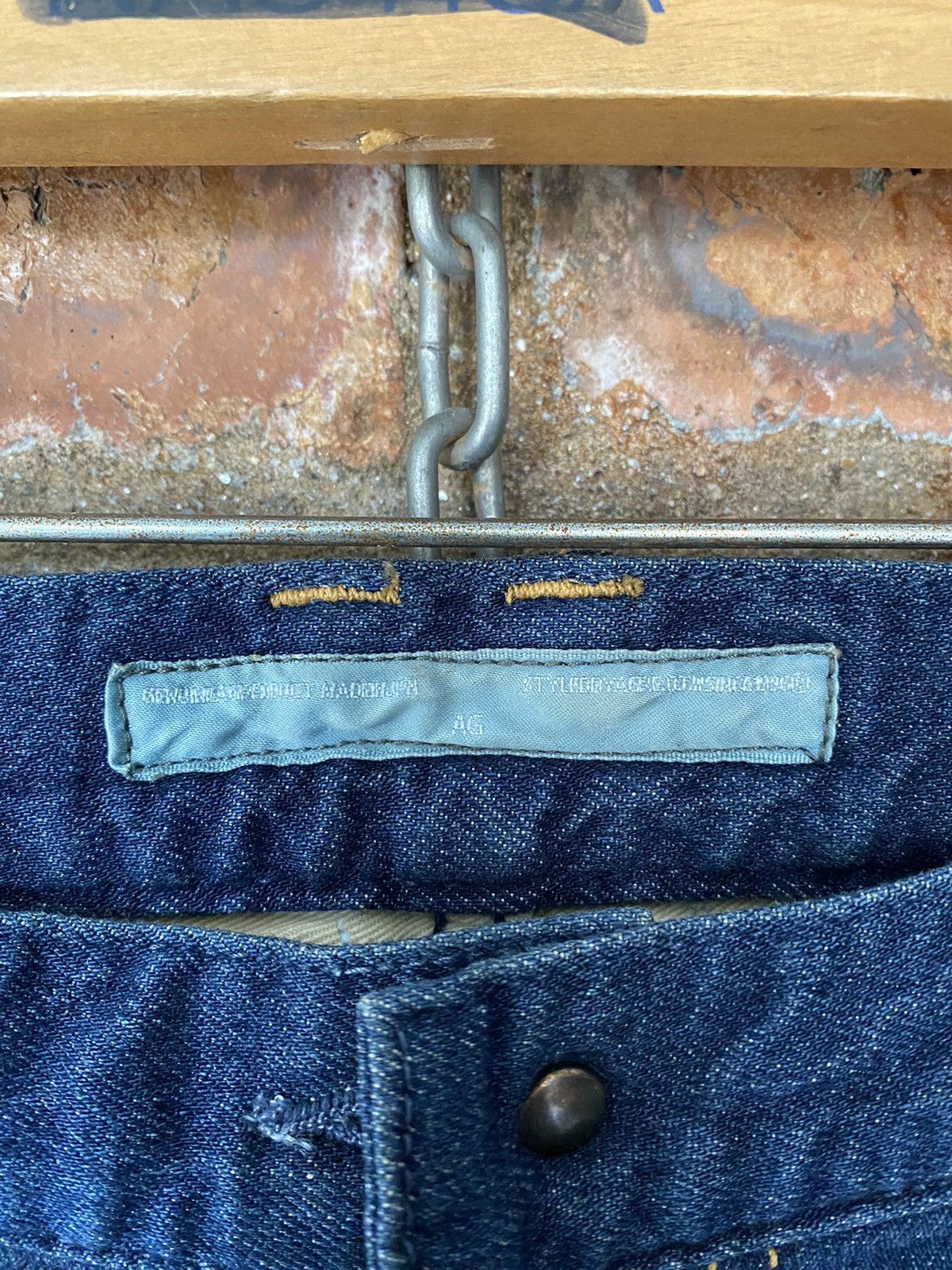 Japanese Brand 2000s Private Brand AG Japan multipocket leg long zipper Size US 30 / EU 46 - 15 Thumbnail