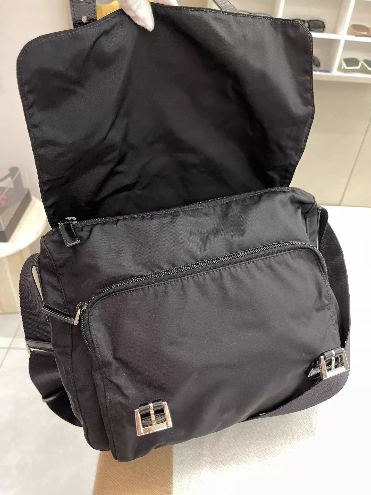 Prada PRADA Shoulder & Crossbody Bag Like New 30x24x11 AH159 Size ONE SIZE - 7 Thumbnail