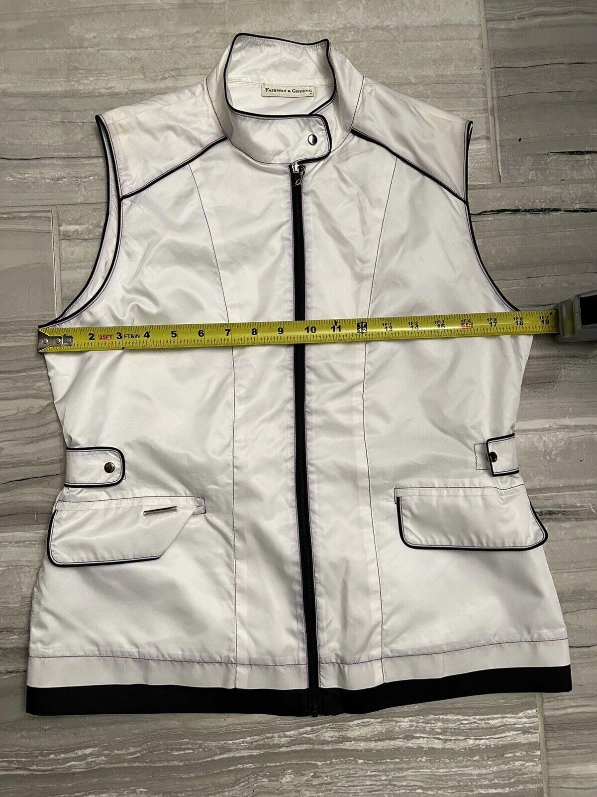 Designer Fairway & Greene Lightweight Golf Vest Sz S Woman Size ONE SIZE - 4 Thumbnail