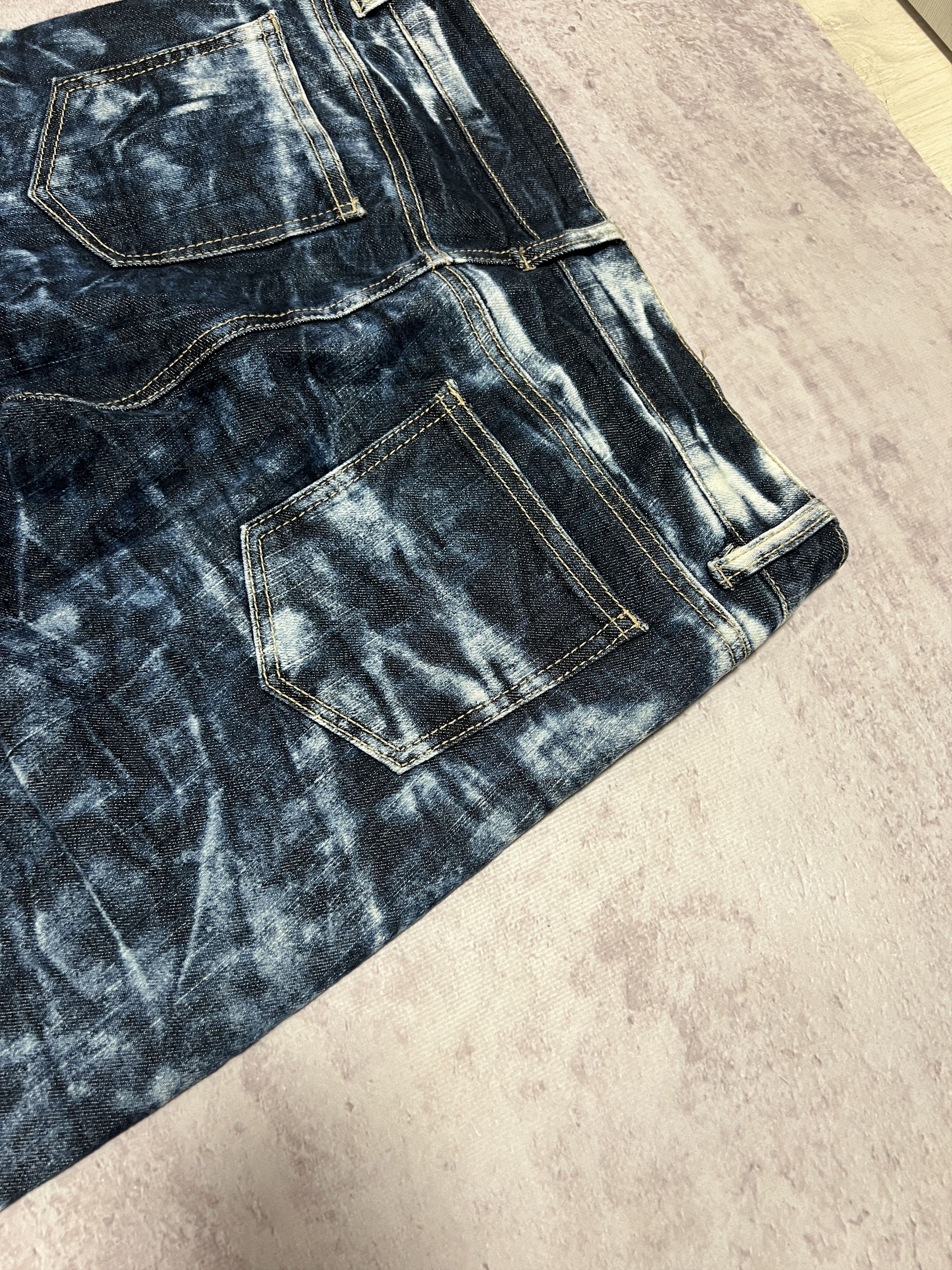 Japanese Brand Vintage 2000s Japanese Washed Denim Jeans Size 30" / US 8 / IT 44 - 3 Thumbnail