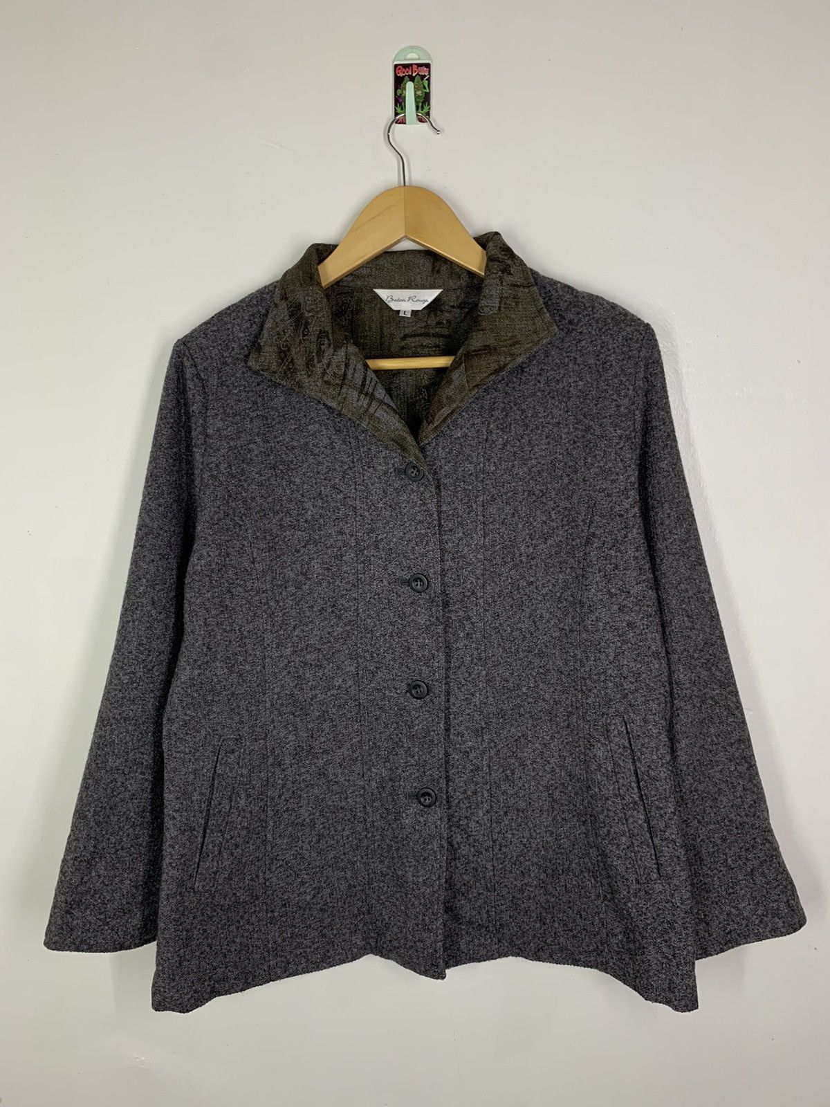 Japanese Brand × Vintage Vintage Baton Rouge Wool Jacket Size US L / EU 52-54 / 3 - 1 Thumbnail