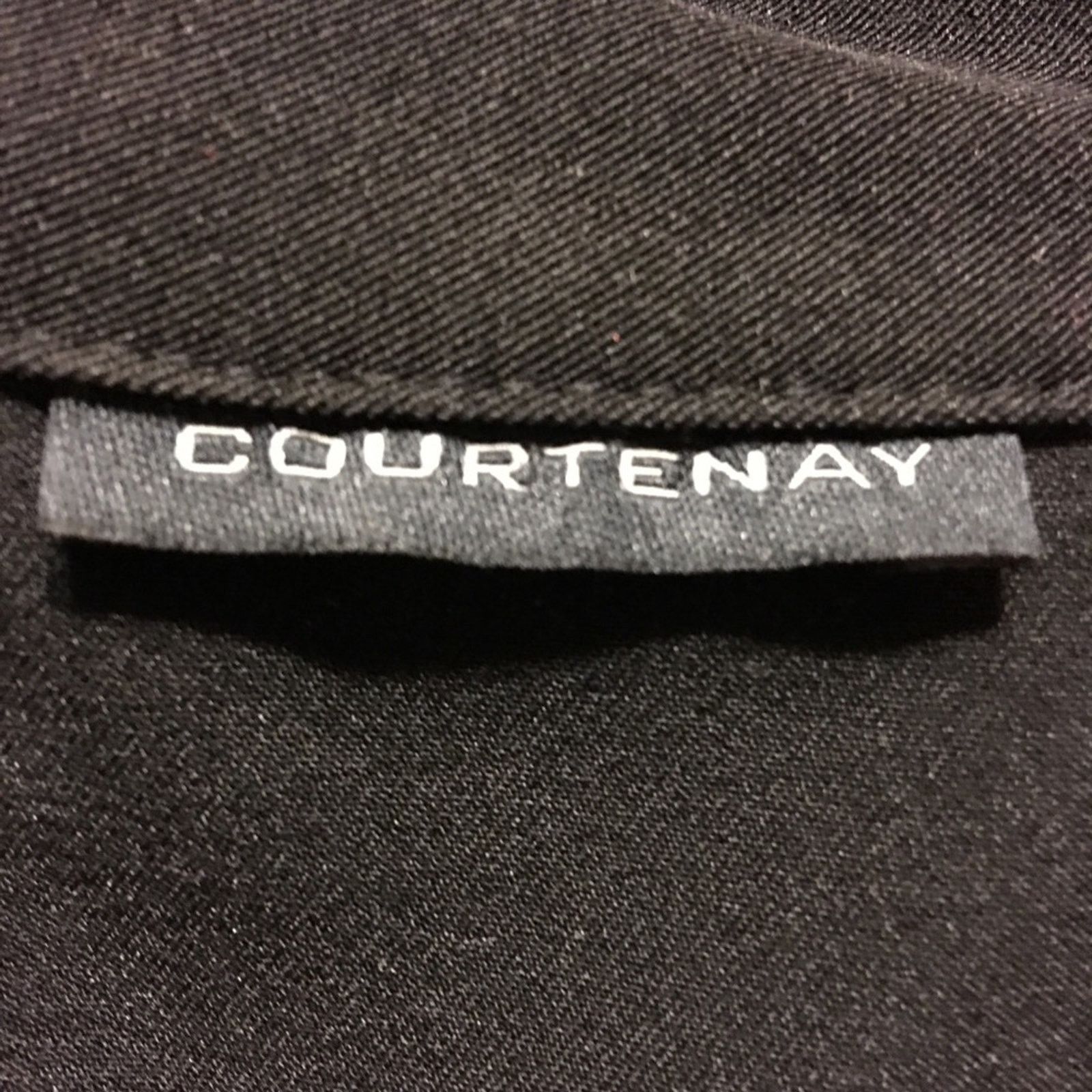 Vintage Courtenay black jacket skirt set polka dot career Size XL / US 12-14 / IT 48-50 - 7 Thumbnail