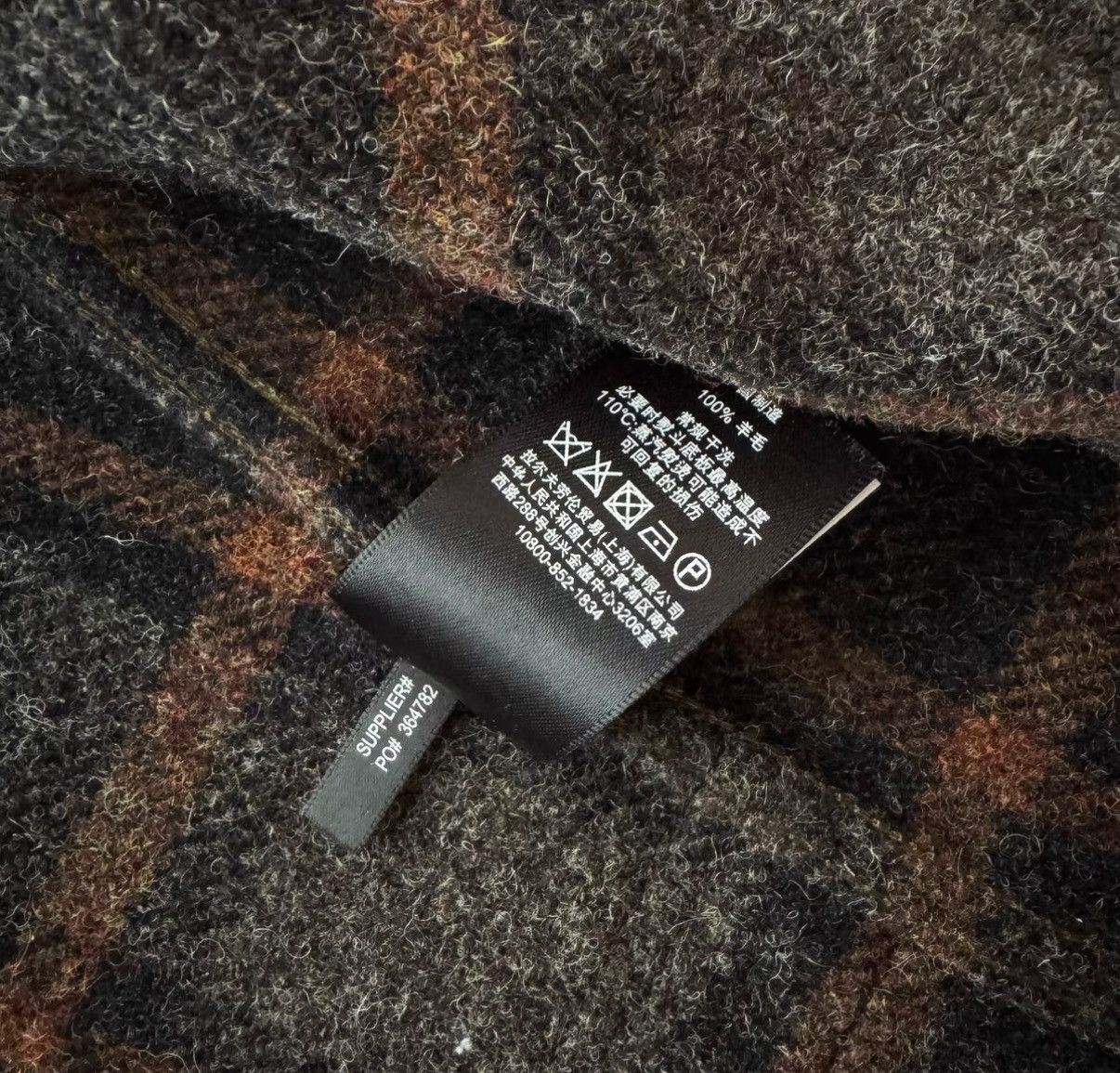RRL Ralph Lauren RRL Ralph Lauren Double RL Plaid Wool Jacket K22 Size US S / EU 44-46 / 1 - 6 Thumbnail