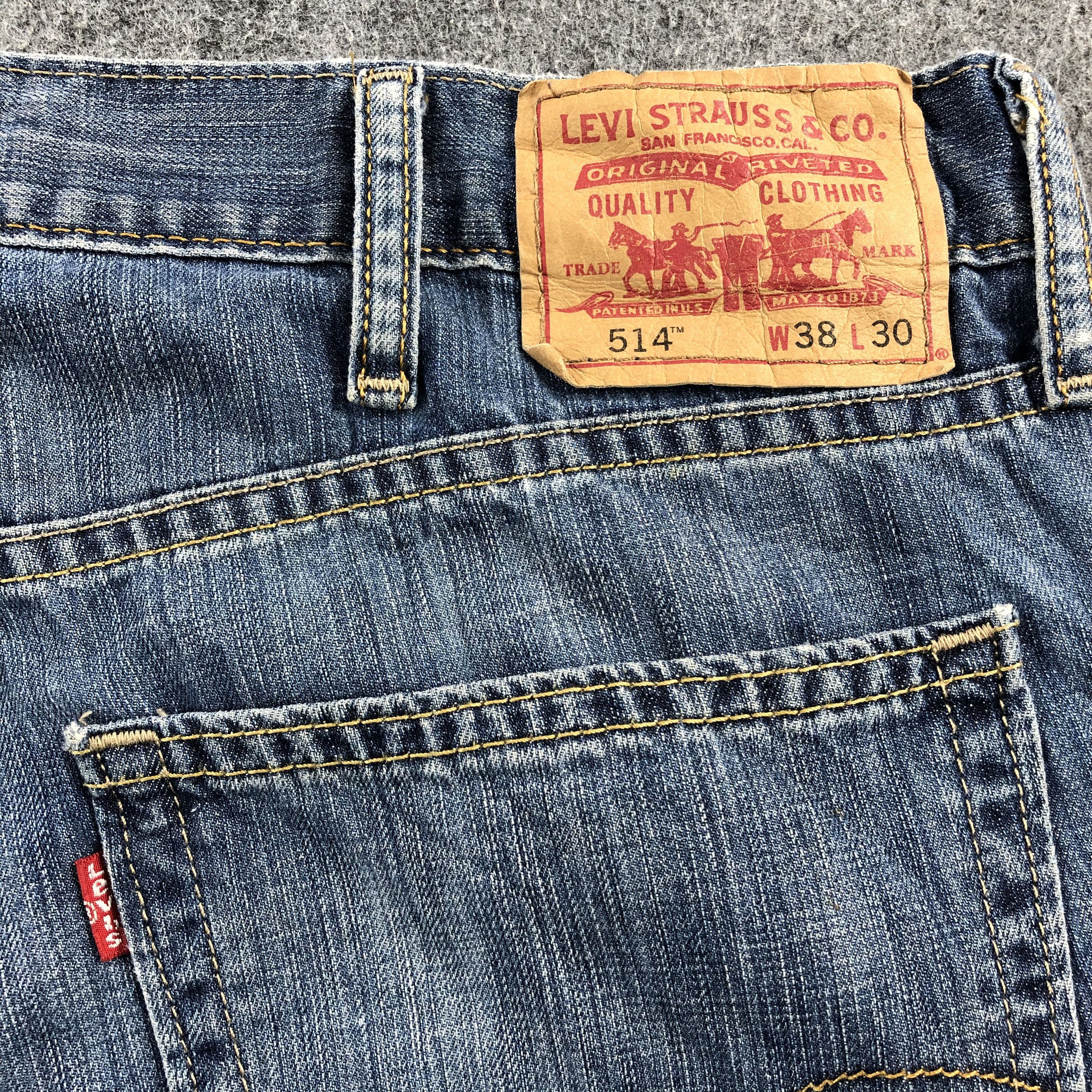 Levi's × Vintage Vintage Levis 514 Jeans-JM1278 Size US 39 - 6 Thumbnail