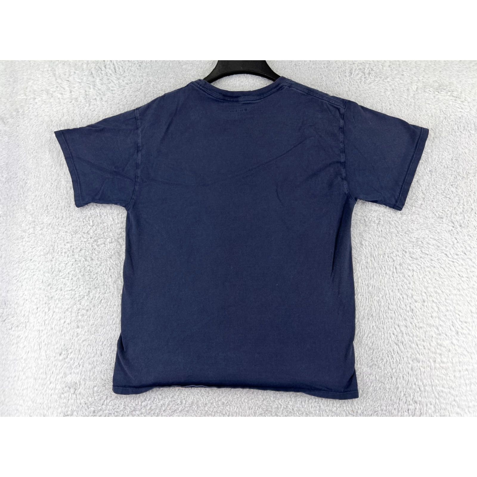 Champion Champion Logo T-Shirt Mens Medium Blue Short Sleeve Crew Neck 100% Cotton Athletic Retro Sports Size US M / EU 48-50 / 2 - 2 Thumbnail