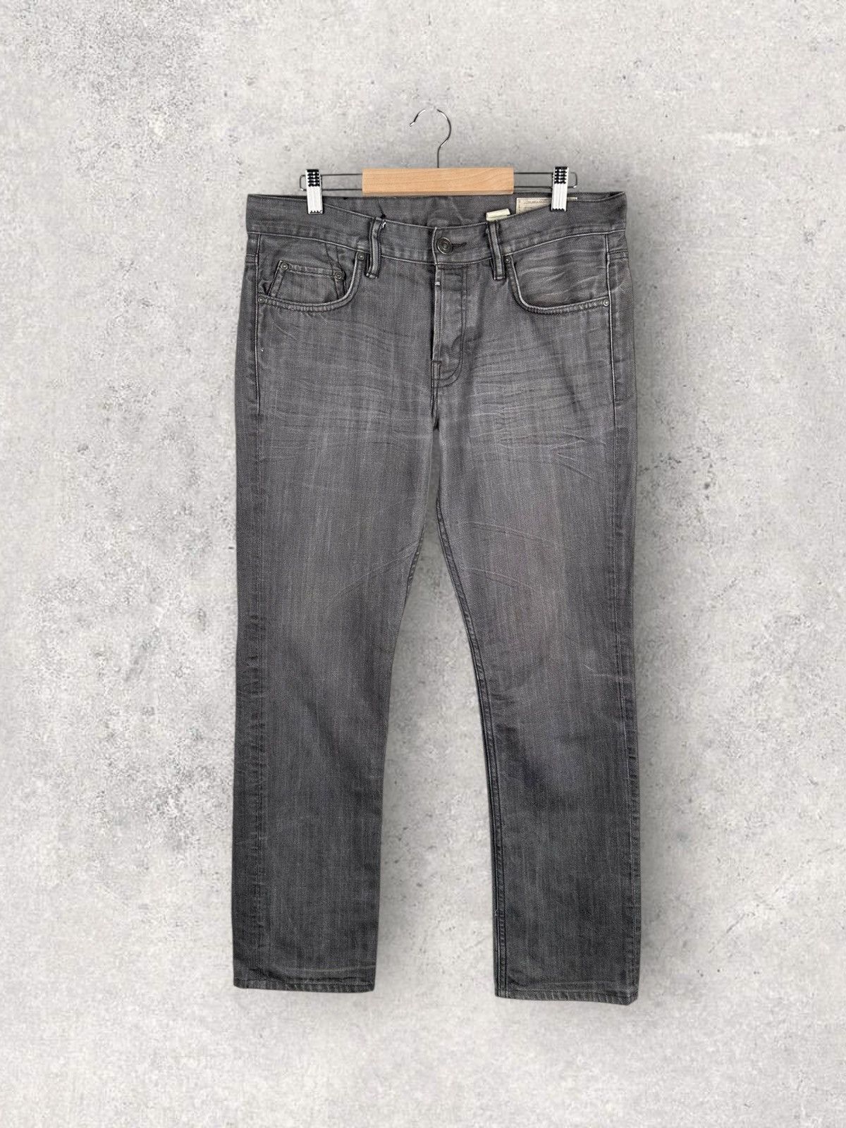 Allsaints AllSaints Nflag Iggy Avant Garde Distressed Denim Jeans Size US 32 / EU 48 - 1 Thumbnail