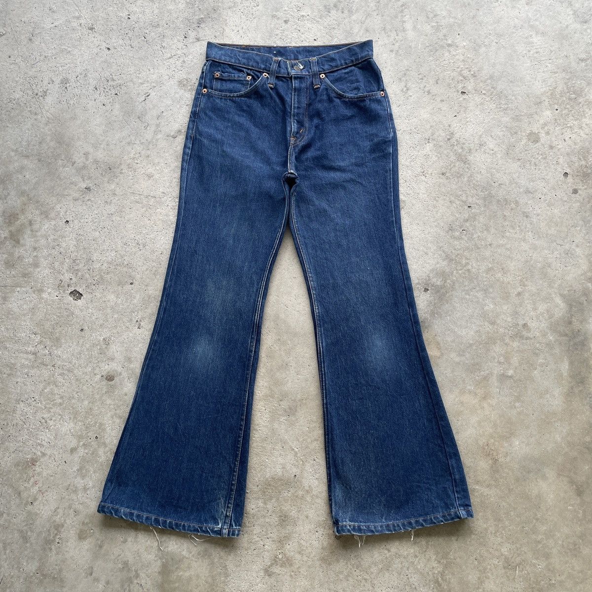 Levi's Vintage Levi’s 507 Bootcut Jeans Flared Denim Pants W28x28 Size US 28 / EU 44 - 1 Thumbnail
