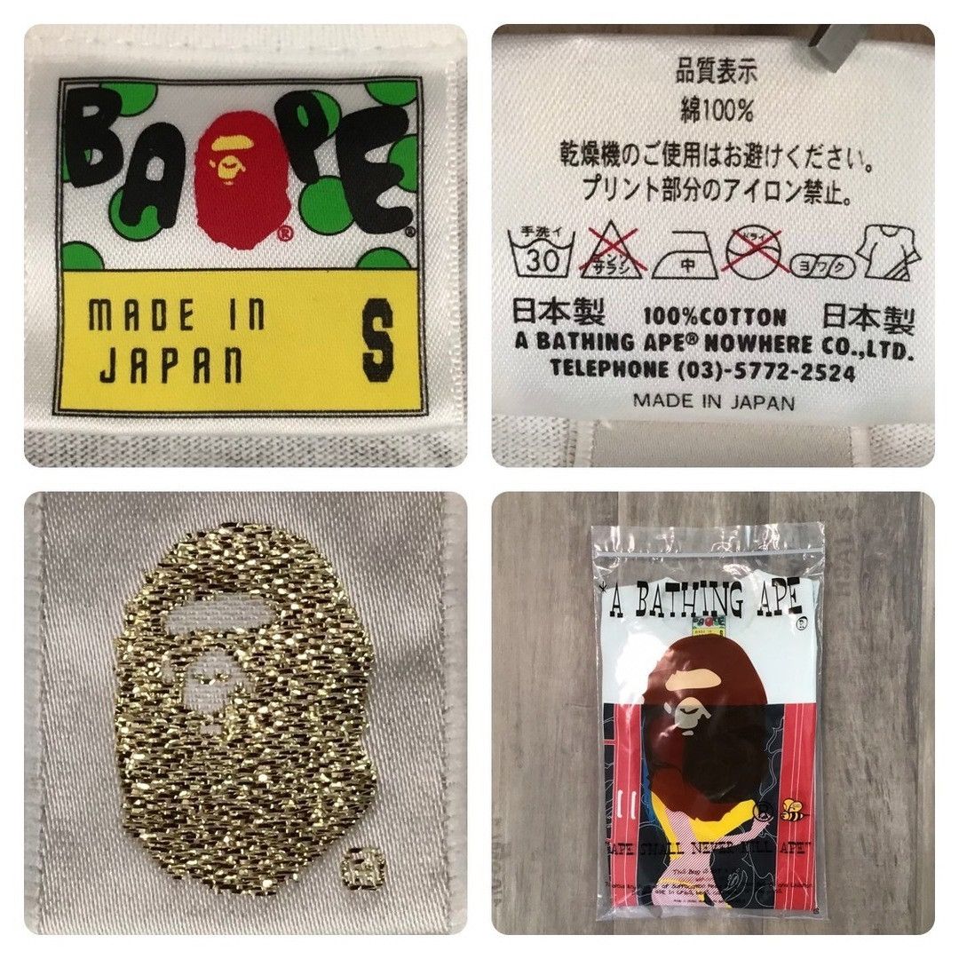 Bape 2008 Chinkame 10th Anniversary BAPE camo Art T-shirt APE Size US S / EU 44-46 / 1 - 7 Thumbnail