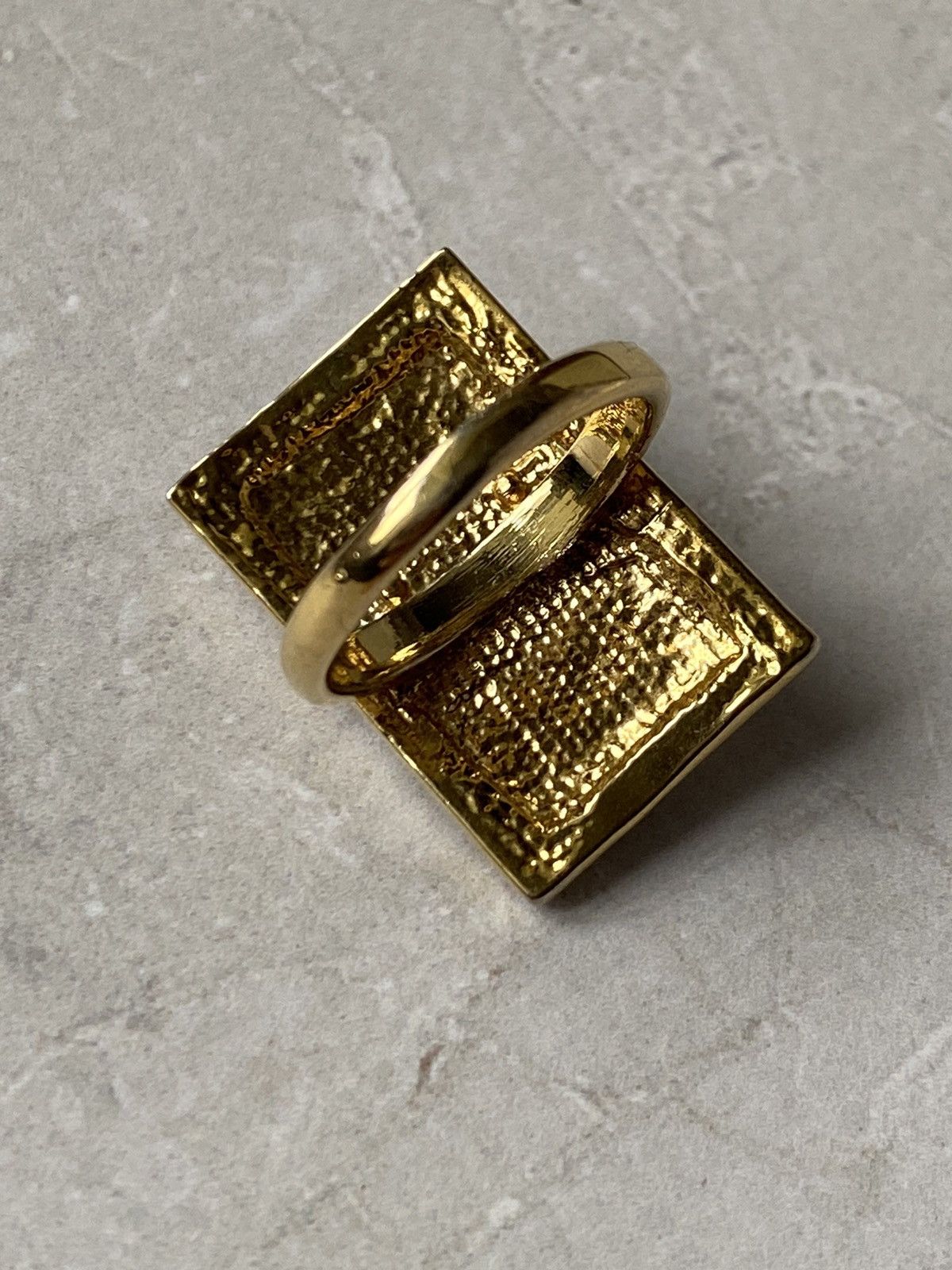 Jewelry Luxury Gold Medusa Ring with Gemstones - Unique Style Size ONE SIZE - 7 Thumbnail