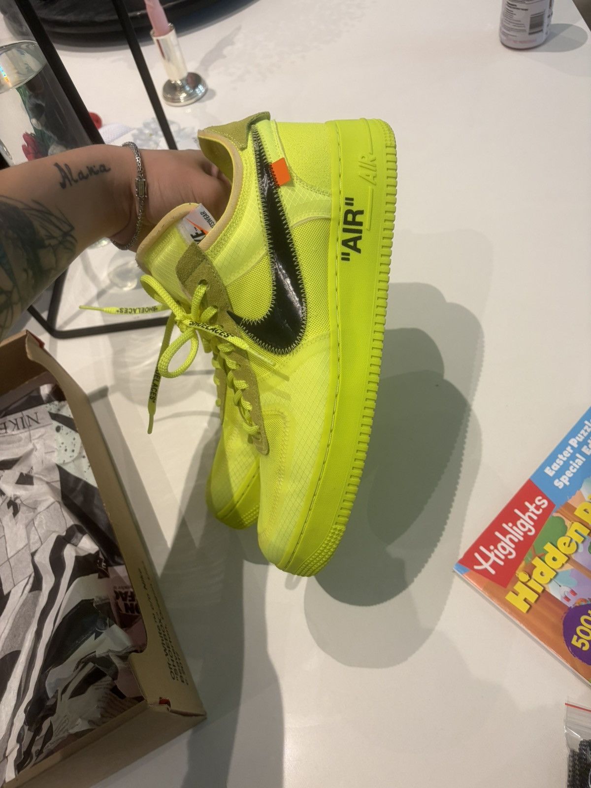 Nike × Off-White Nike x Off White ‘the ten: Volt’ 11 Size US 11 / EU 44 - 4 Thumbnail