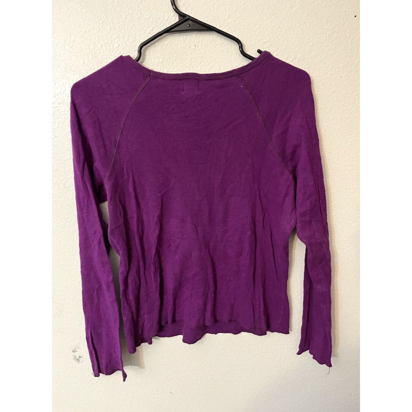 Calvin Klein calvin klein t-shirt Size Medium Purple long sleeve Size M / US 6-8 / IT 42-44 - 2 Thumbnail