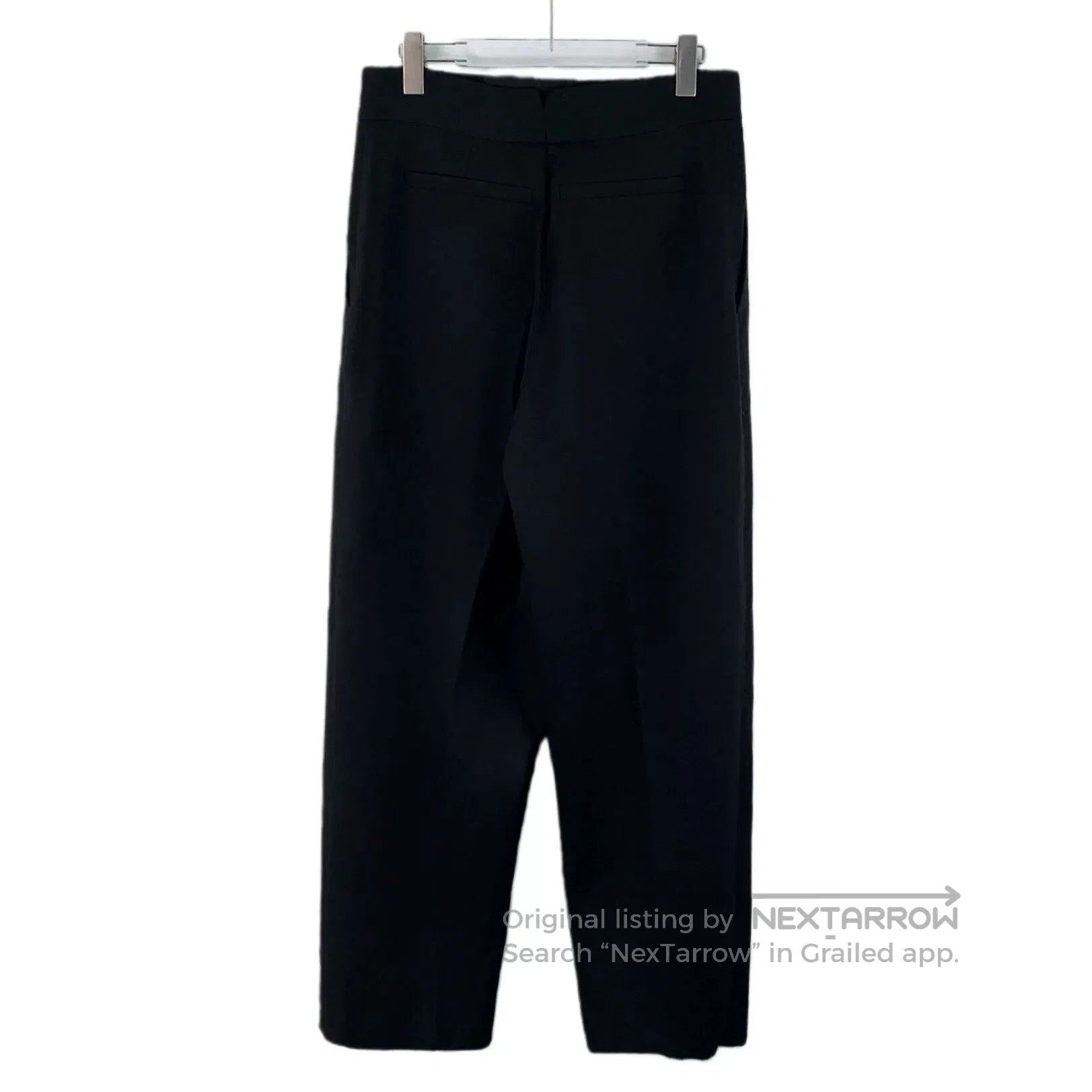 Dior black wool casual pants by Dior. Size US 32 / EU 48 - 2 Thumbnail