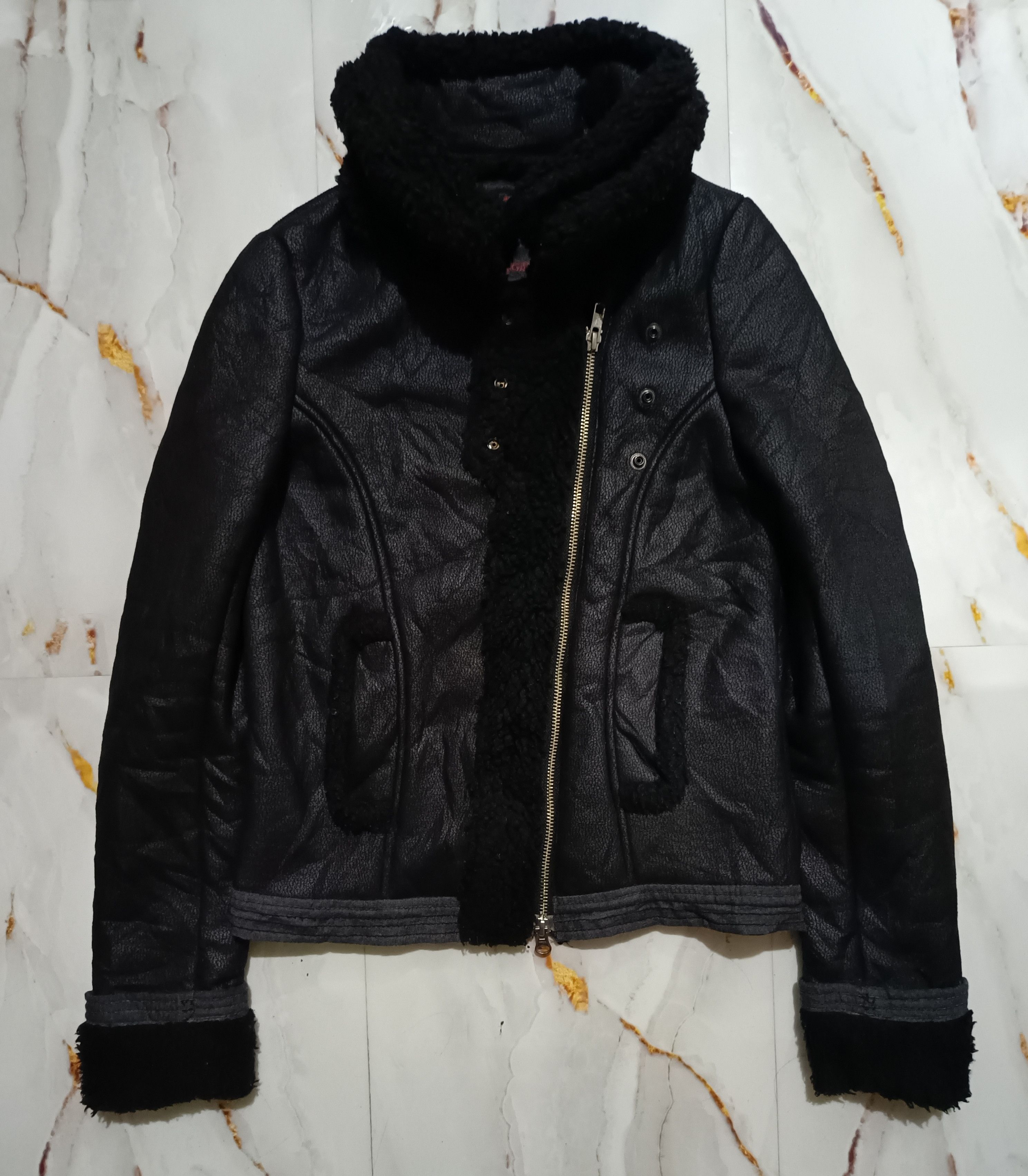 Ekam Maison Gulfi Asymmetrical Leather Jacket Rick Owens Type Size M / US 6-8 / IT 42-44 - 1 Thumbnail