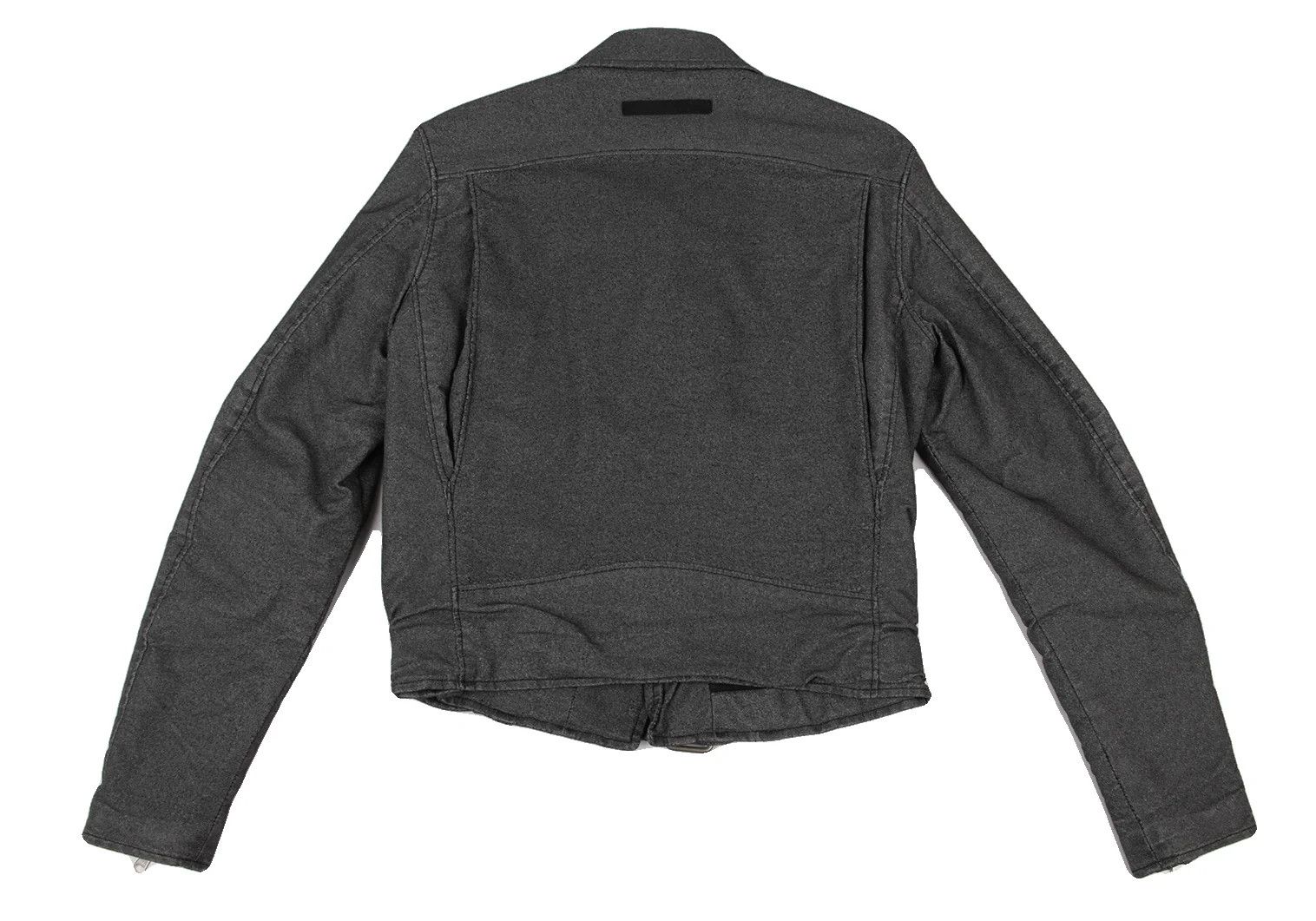Jean Paul Gaultier Gray Suede Cotton Rider Jacket Size 48 Size US M / EU 48-50 / 2 - 14 Thumbnail