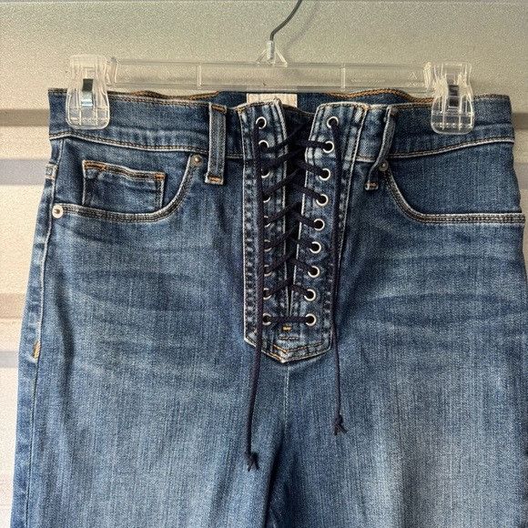 Hudson NEW HUDSON WOMEN’S HIGH RISE LACE-UP BOOTCUT JEANS SZ 29 Size 29" - 9 Thumbnail