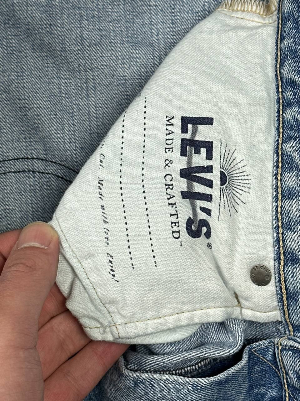 Levi's Made & Crafted Levis Made & Crafted Japanese Denim Pants Size 30" / US 8 / IT 44 - 10 Thumbnail