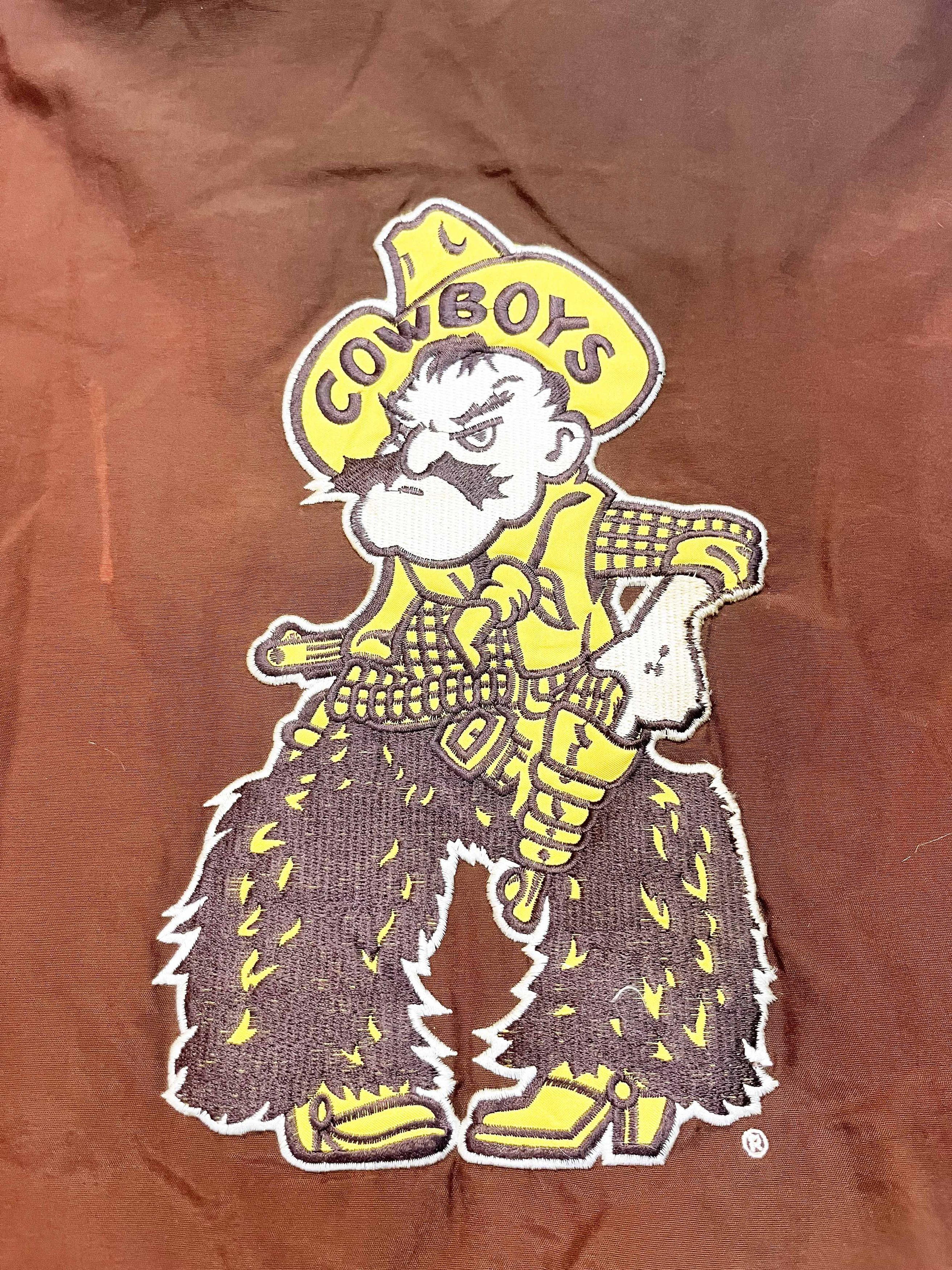 Starter Vintage Starter Wyoming Cowboys NCAA Puffer Half Zip Jacket Size US M / EU 48-50 / 2 - 9 Thumbnail
