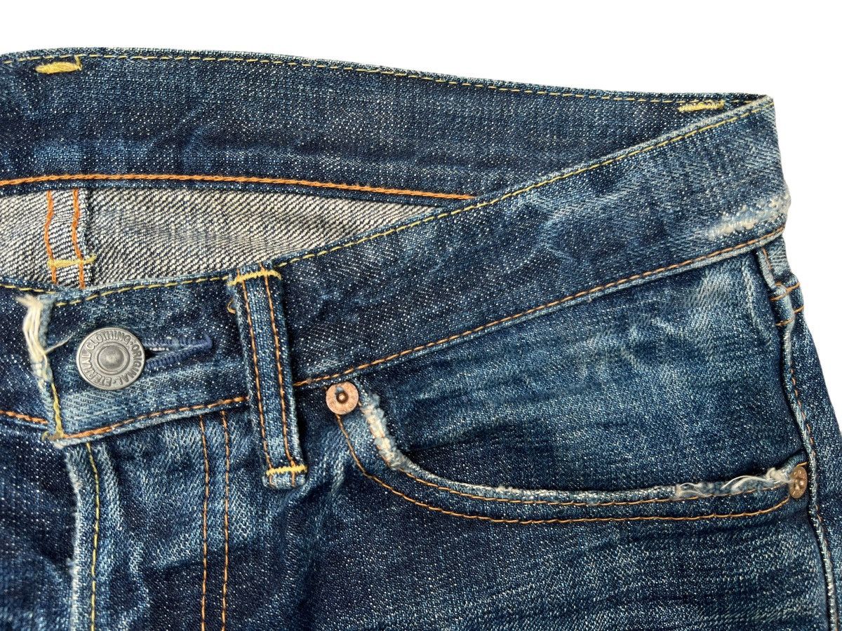 Eternal Pivk💥Eternal Japan Distressed Lowrise Denim Jeans 33x33 Size 33" - 10 Thumbnail