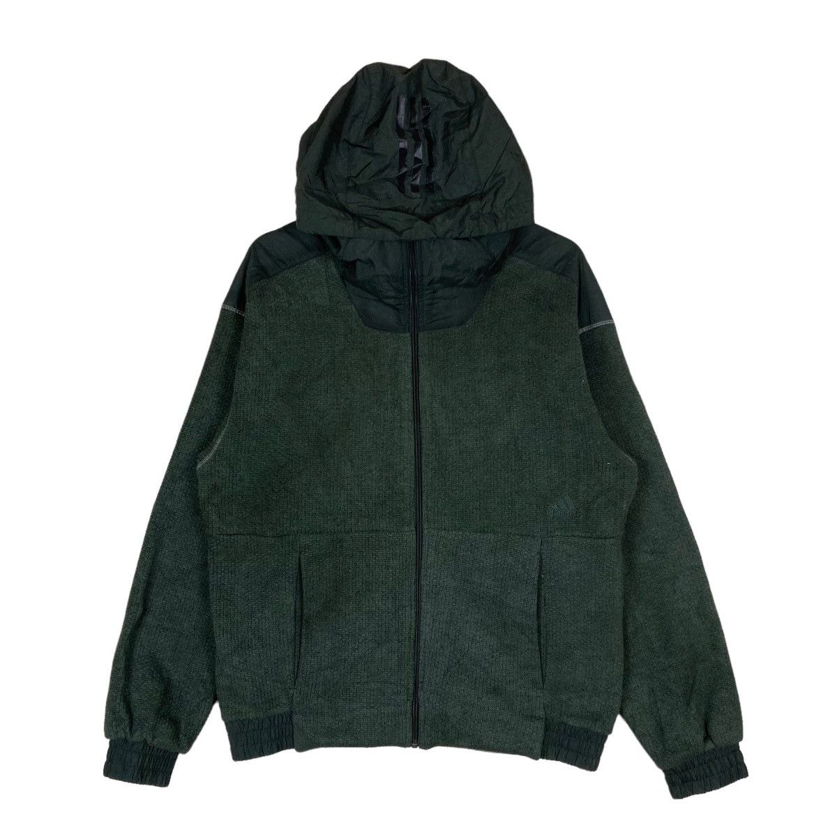 Adidas Adidas Full Zipper Hoodie Sweater Jacket Size US L / EU 52-54 / 3 - 1 Thumbnail
