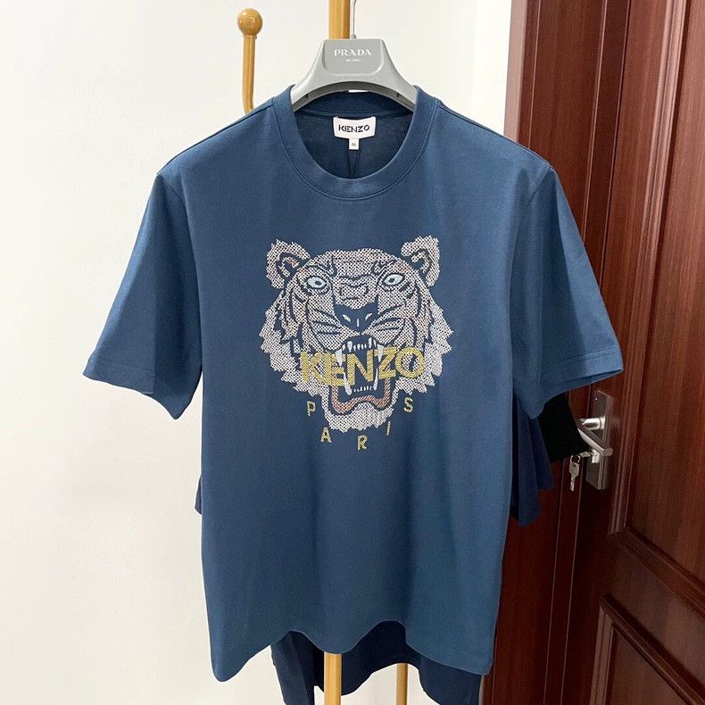 Kenzo KENZO Embroidered Men's Short Sleeve - dmc Size US M / EU 48-50 / 2 - 1 Thumbnail
