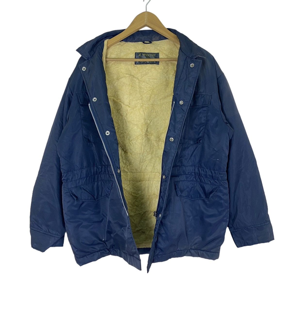 Other Vintage Japanese Brand Winter Wool Inner Parka Size US L / EU 52-54 / 3 - 10 Thumbnail
