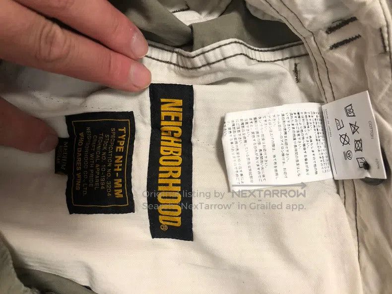 Neighborhood Neighborhood size M Cargo Shorts, Size M, Military Green Size US 27 - 6 Thumbnail