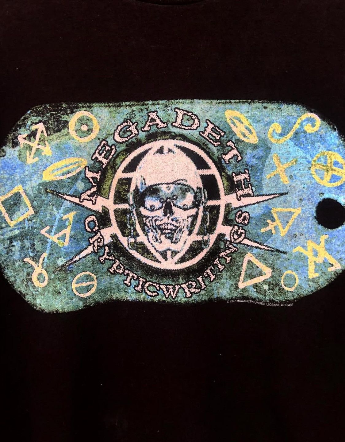 Vintage Rare🔥Vintage 1997 Megadeth Longsleeve T-Shirts Size US L / EU 52-54 / 3 - 3 Thumbnail