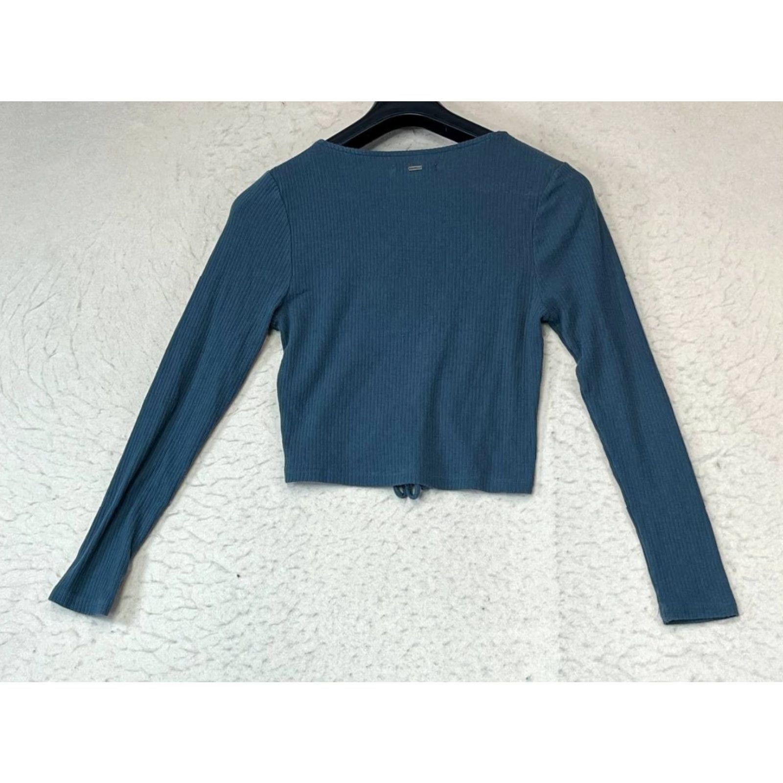 O'Neill O'Neill Blouse Shirt Women V-Neck Long Sleeve Green S Casual Shirt Size S / US 4 / IT 40 - 2 Thumbnail