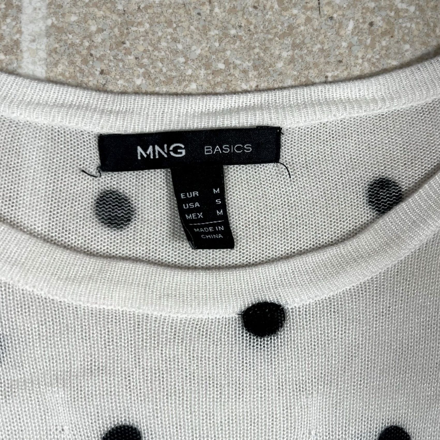 Asics Mng Basics Polka Dot Top Size S White Women's Size S / US 4 / IT 40 - 3 Thumbnail