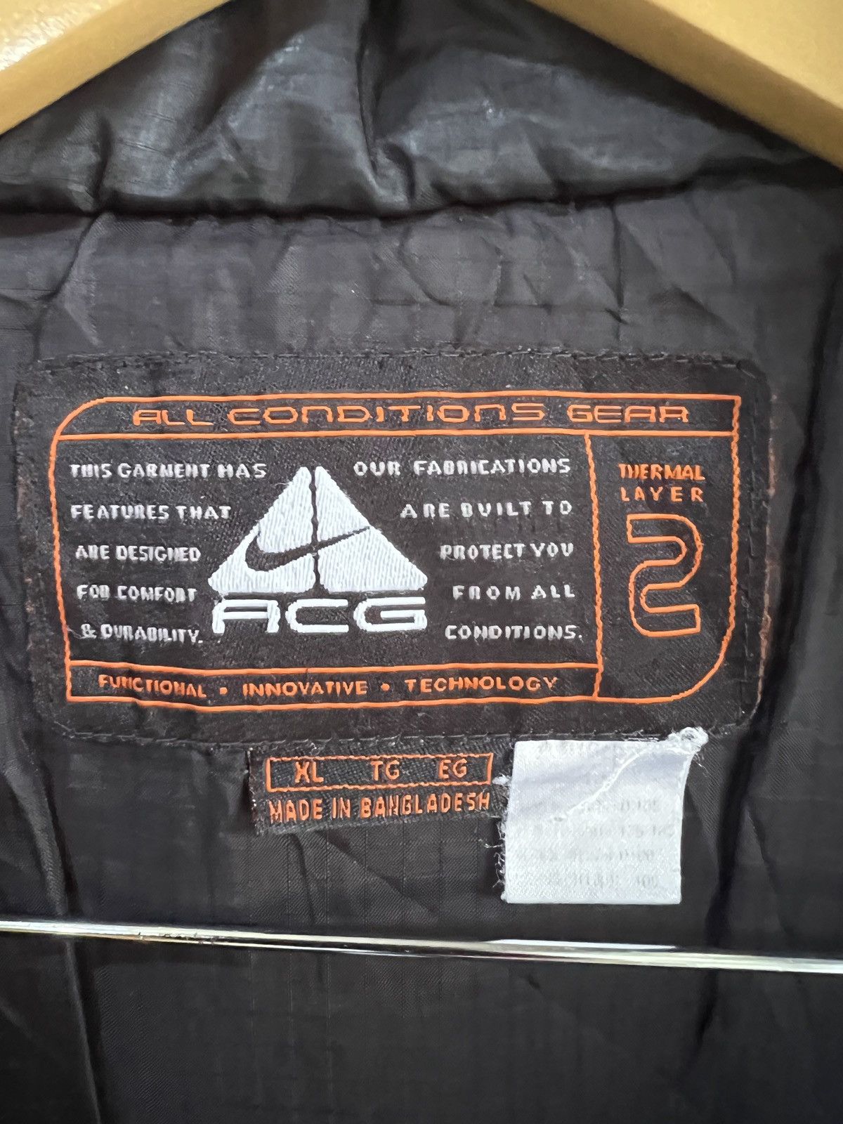 Nike ACG 🔥Vintage Nike ACG Primaloft Quilted Vest Size US L / EU 52-54 / 3 - 12 Thumbnail