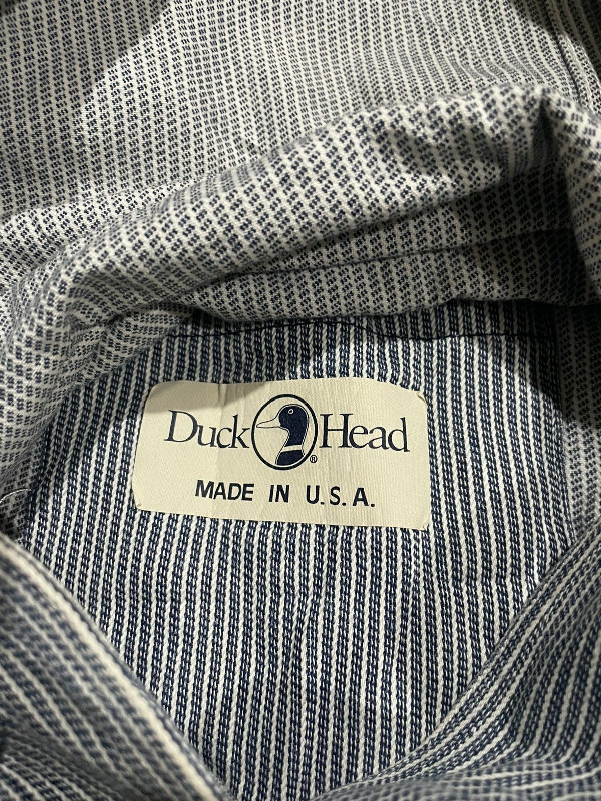 Duck Head Duck Head WWII Hickory Work Coat Coverall Laurel Leaf Button Size US M / EU 48-50 / 2 - 15 Thumbnail