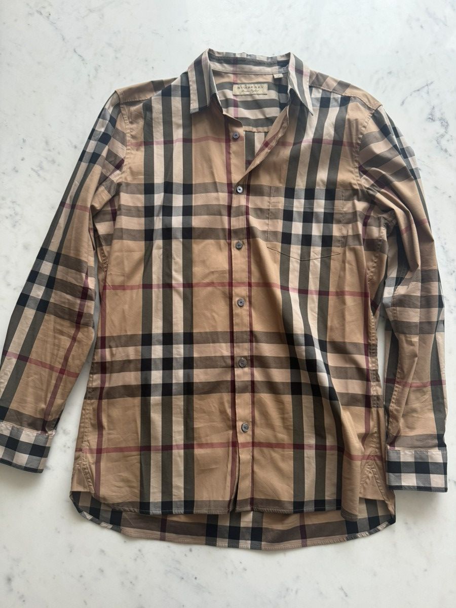 Burberry Burberry Classic Check Shirt Size US M / EU 48-50 / 2 - 1 Thumbnail