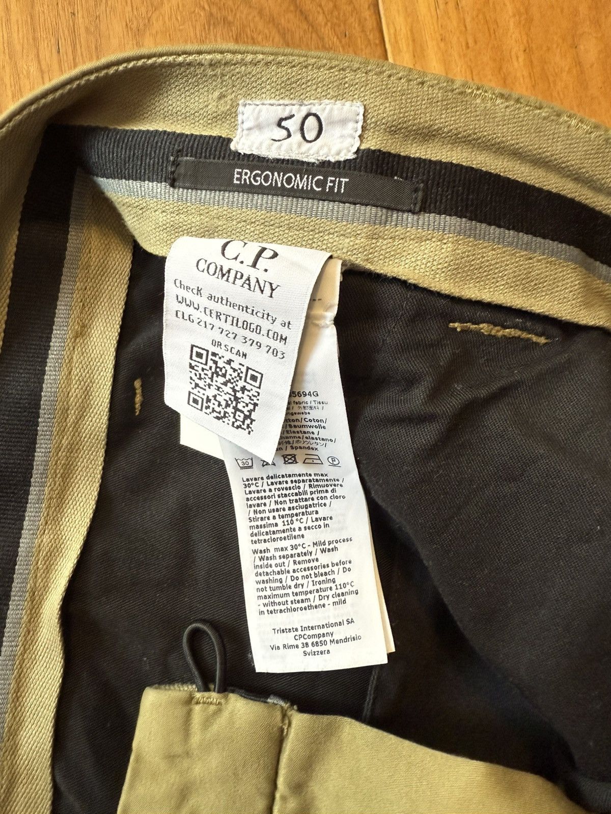 C.P. Company CP Company Slim Cargo Pant Size US 34 / EU 50 - 5 Thumbnail