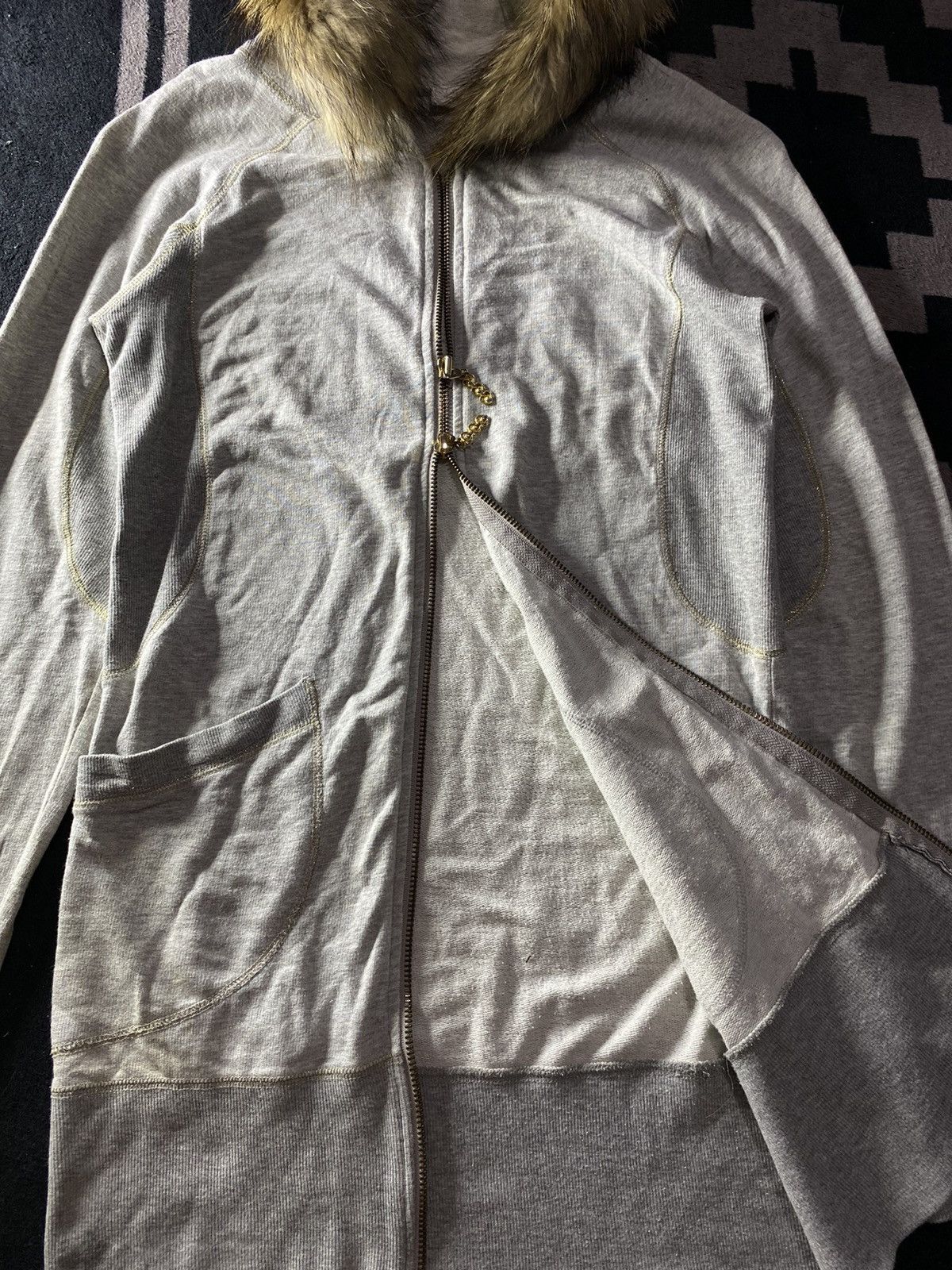 Le Grande Bleu (L.G.B.) ggpx faux fur zip hoodie Size US S / EU 44-46 / 1 - 4 Thumbnail