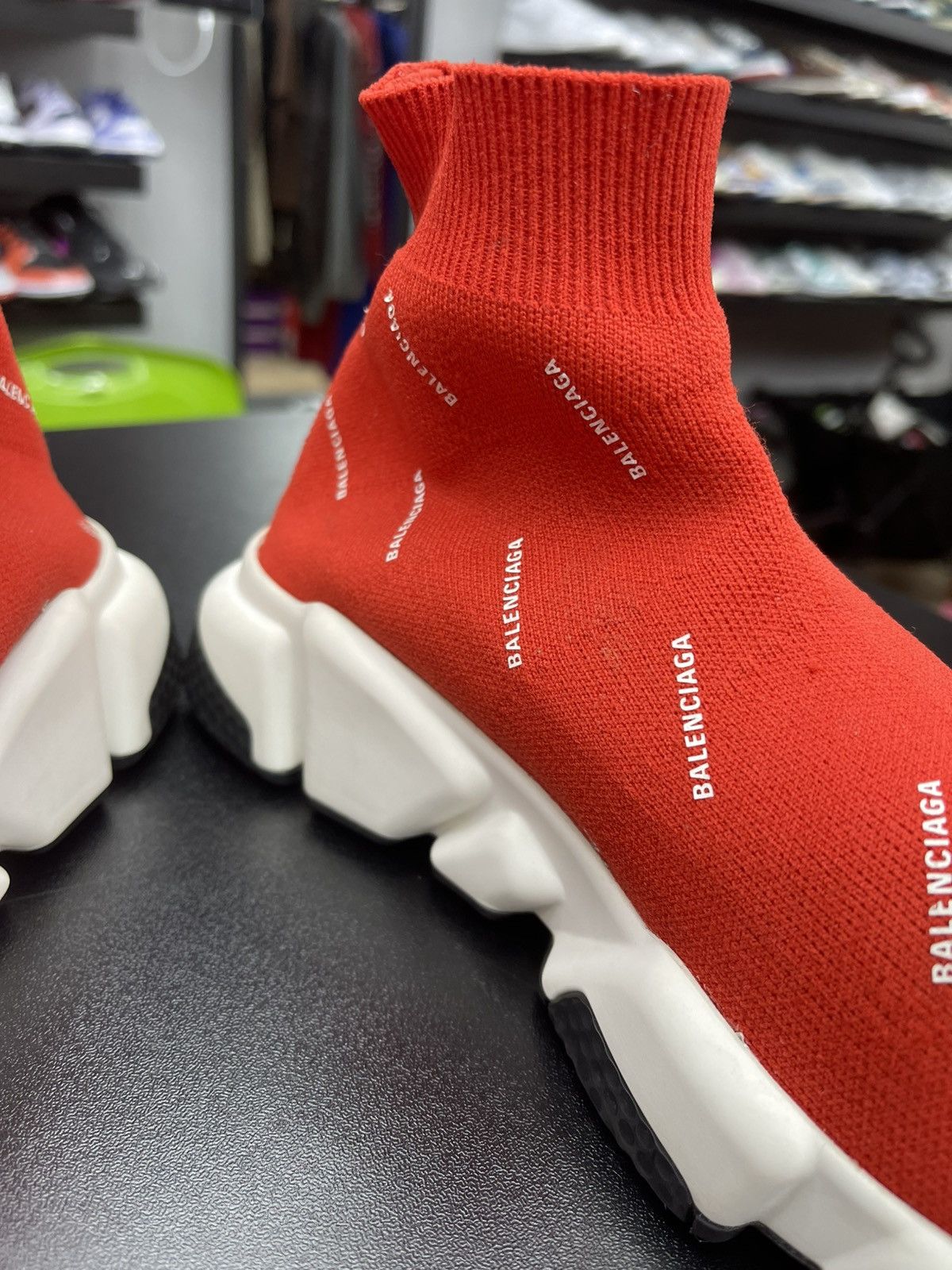 Balenciaga Size 7US/37EU - Balenciaga Speed 2.0 “All Over Logo” Size US 7 / IT 37 - 6 Thumbnail