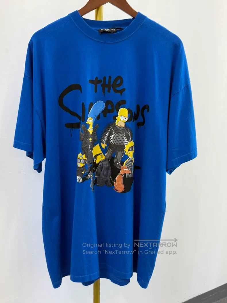 Balenciaga Simpsons Print Short Sleeve