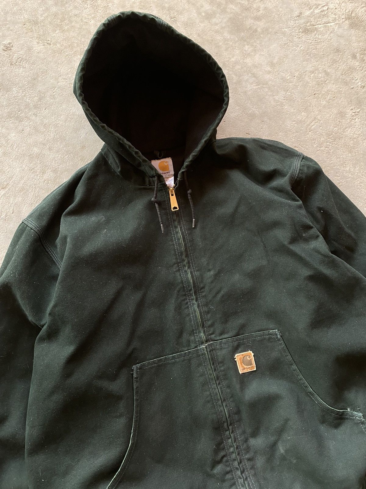 Carhartt × Vintage Vintage Carhartt Jacket Green Size US XL / EU 56 / 4 - 4 Thumbnail