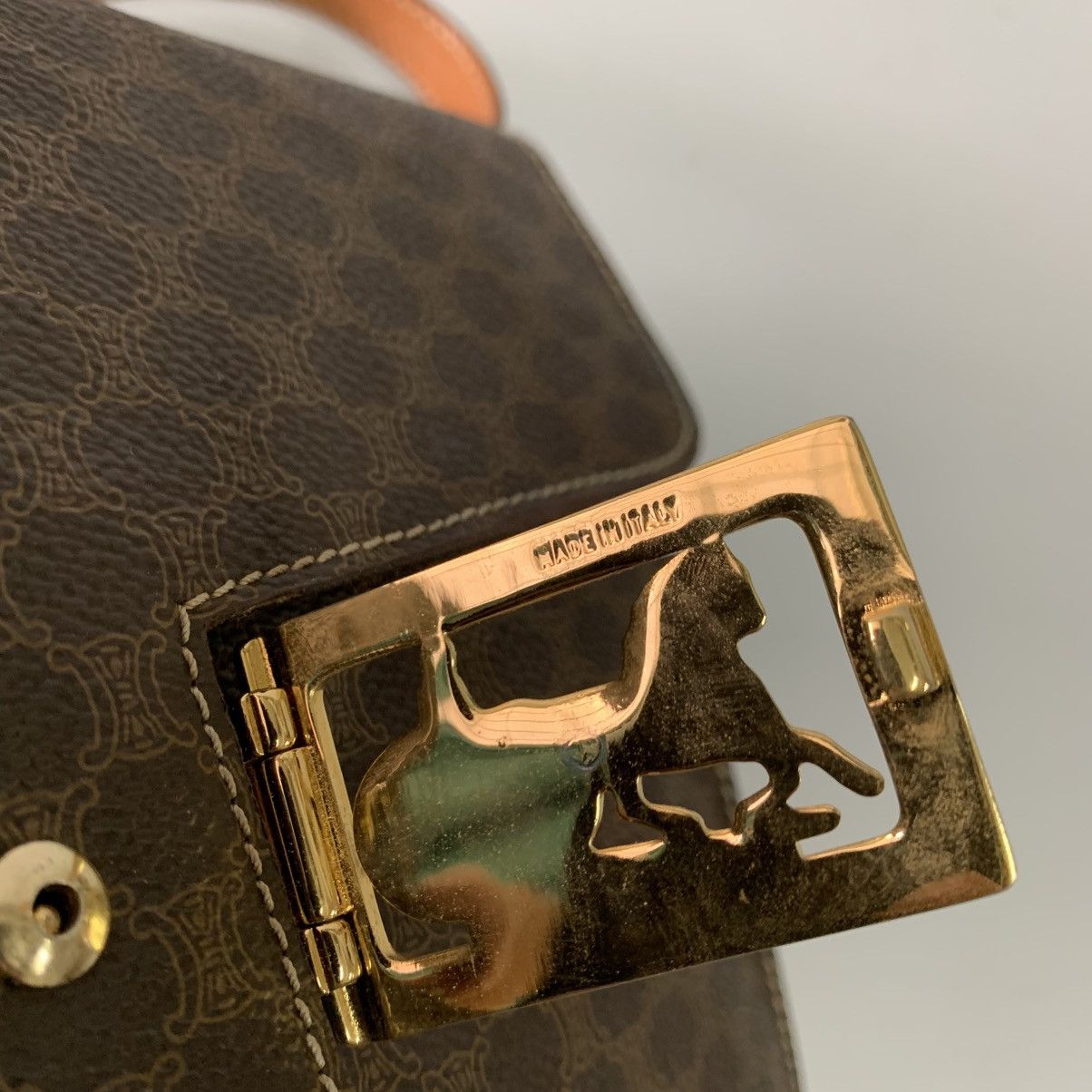 Celine Celine Box Monogram Vintage Sling Shoulder Bag Size ONE SIZE - 11 Thumbnail
