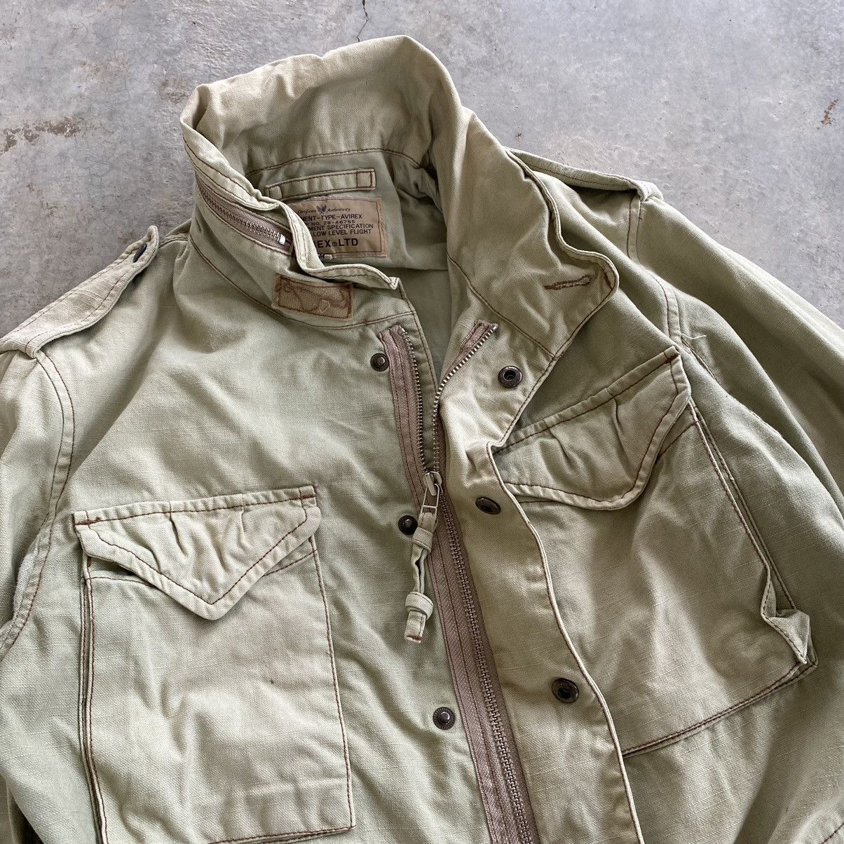 Avirex AVIREX M-65 USN Military Hoodie Camo Jacket Size US M / EU 48-50 / 2 - 6 Thumbnail