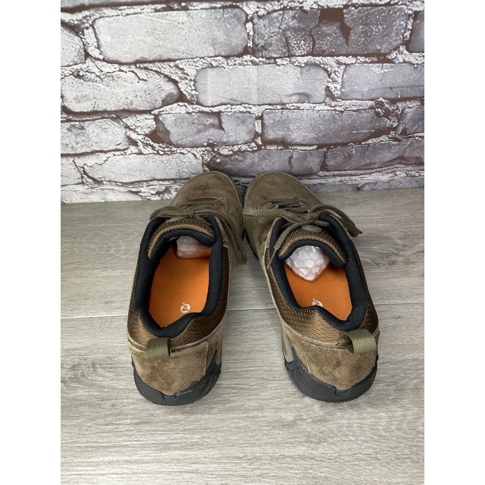 Merrell Merrell Slate Brown Suede Hiking Trail Lace Up Shoes Men’s S Size US 11 / EU 44 - 6 Thumbnail