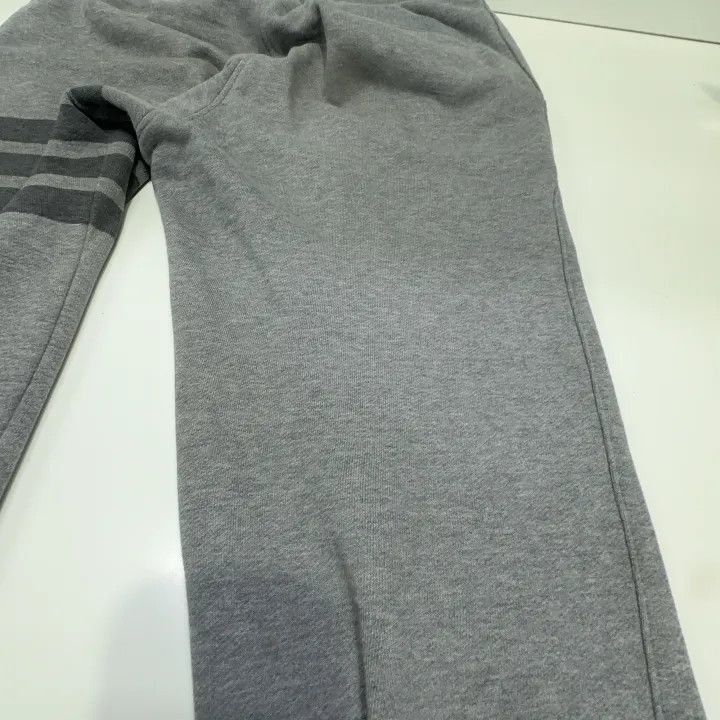 Thom Browne Thom Browne Gray Cotton Mid-Waist Sweatpants -2507 Size US 26 / EU 42 - 4 Thumbnail