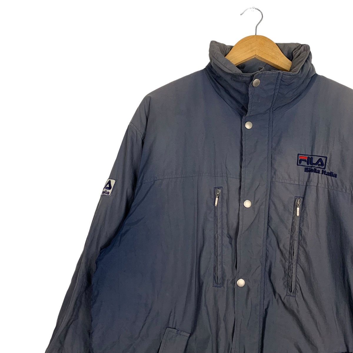 Fila Trashed FILA Sun Faded Embroidery Logo Jacket #0966-C43 Size US M / EU 48-50 / 2 - 8 Thumbnail