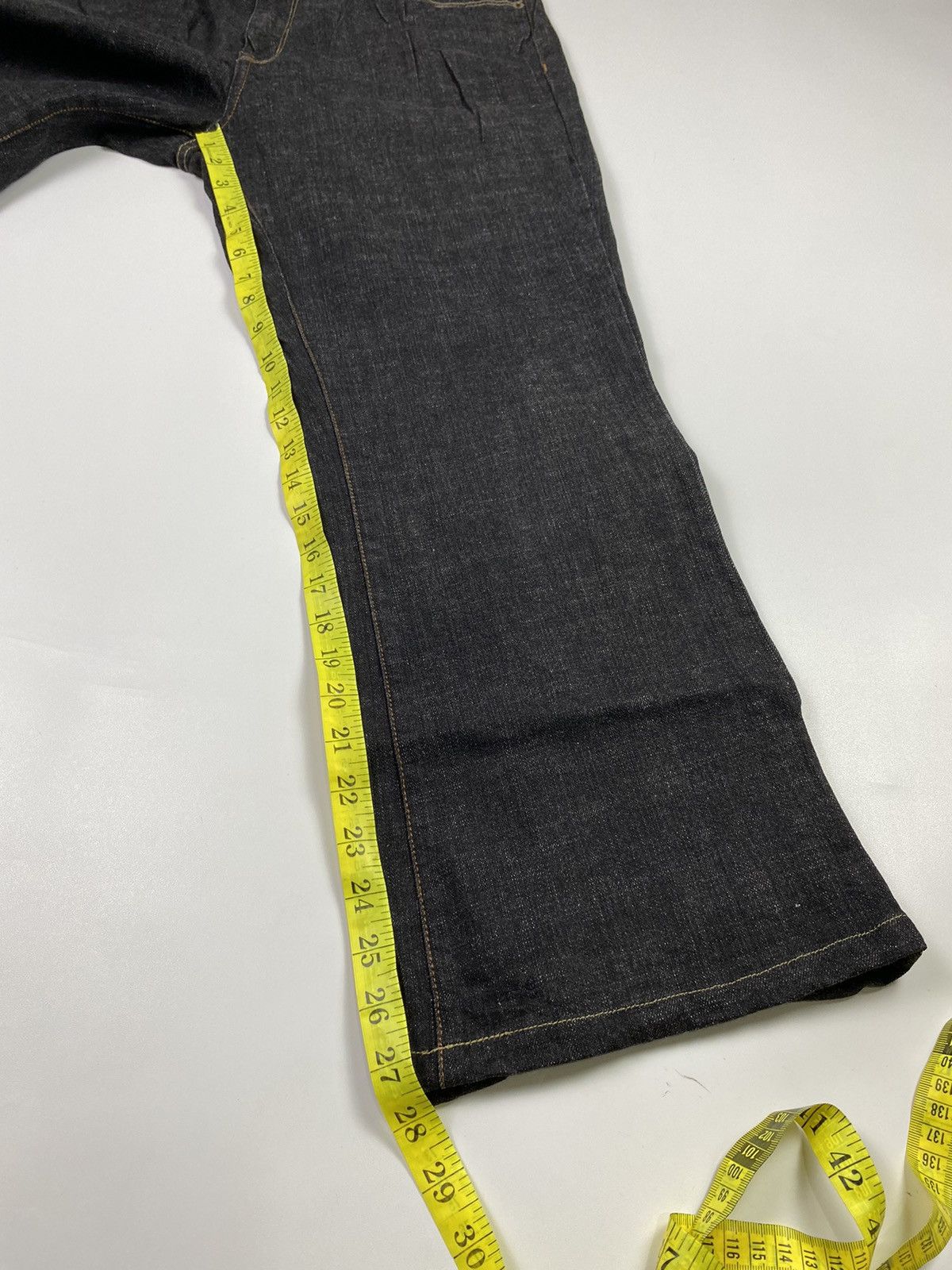 If Six Was Nine japanese brand navy natural jeans denim numbernine Size US 34 / EU 50 - 10 Thumbnail
