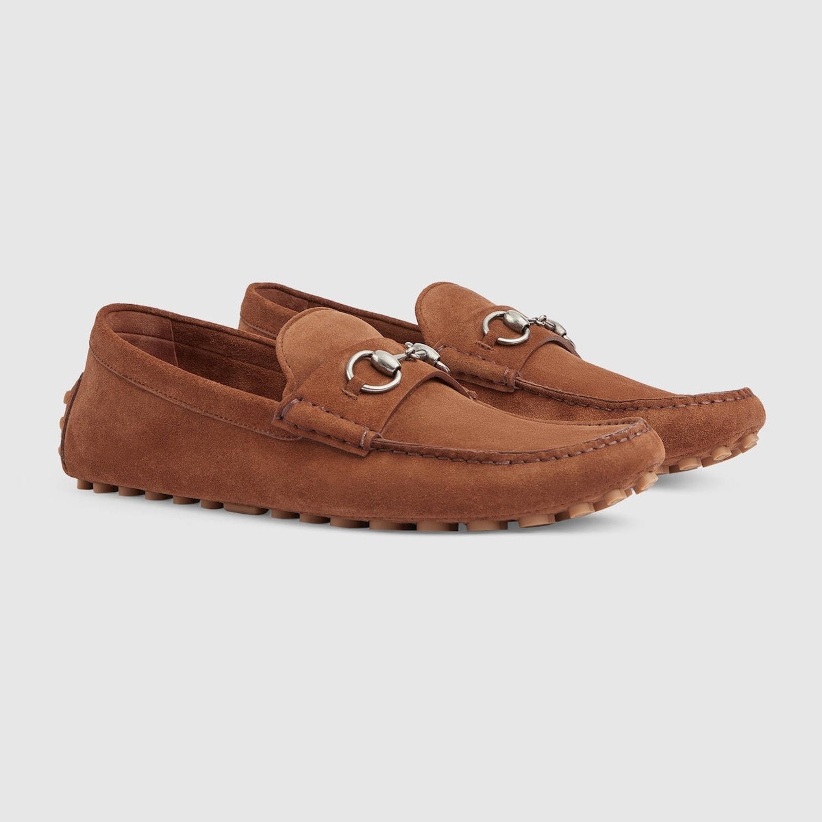 Gucci Gucci Horsebit Suede Drivers Size US 7 / EU 40 - 2 Thumbnail